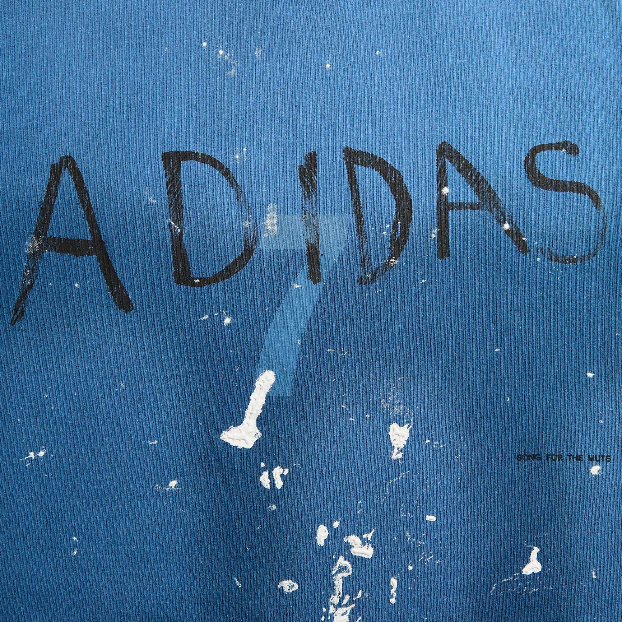 adidas x Song for the Mute 007 Short Sleeve Tee - Blue - Image 3