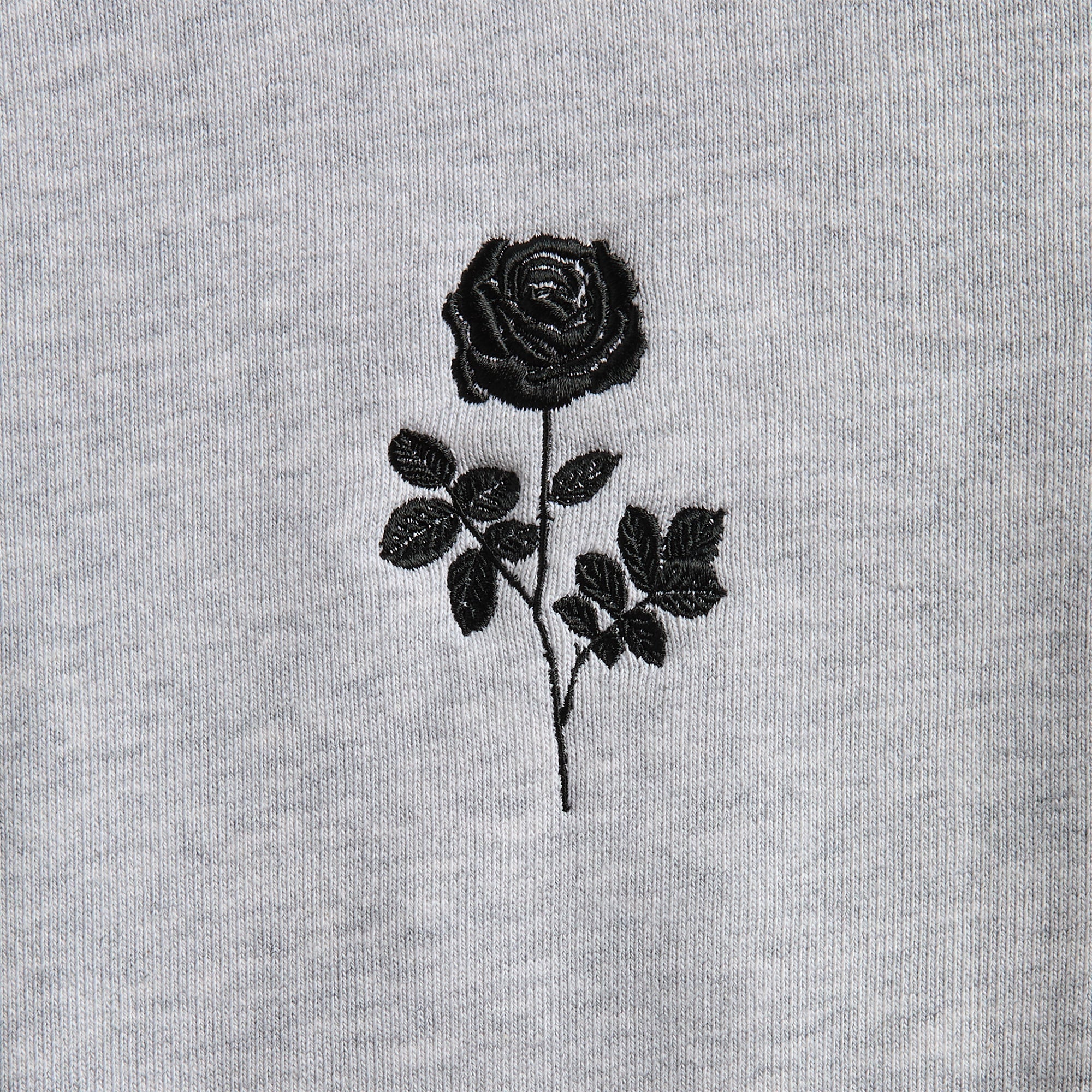 adidas x Willy Chavarria Full Zip Logo Hoodie - Light Grey Heather - Image 3