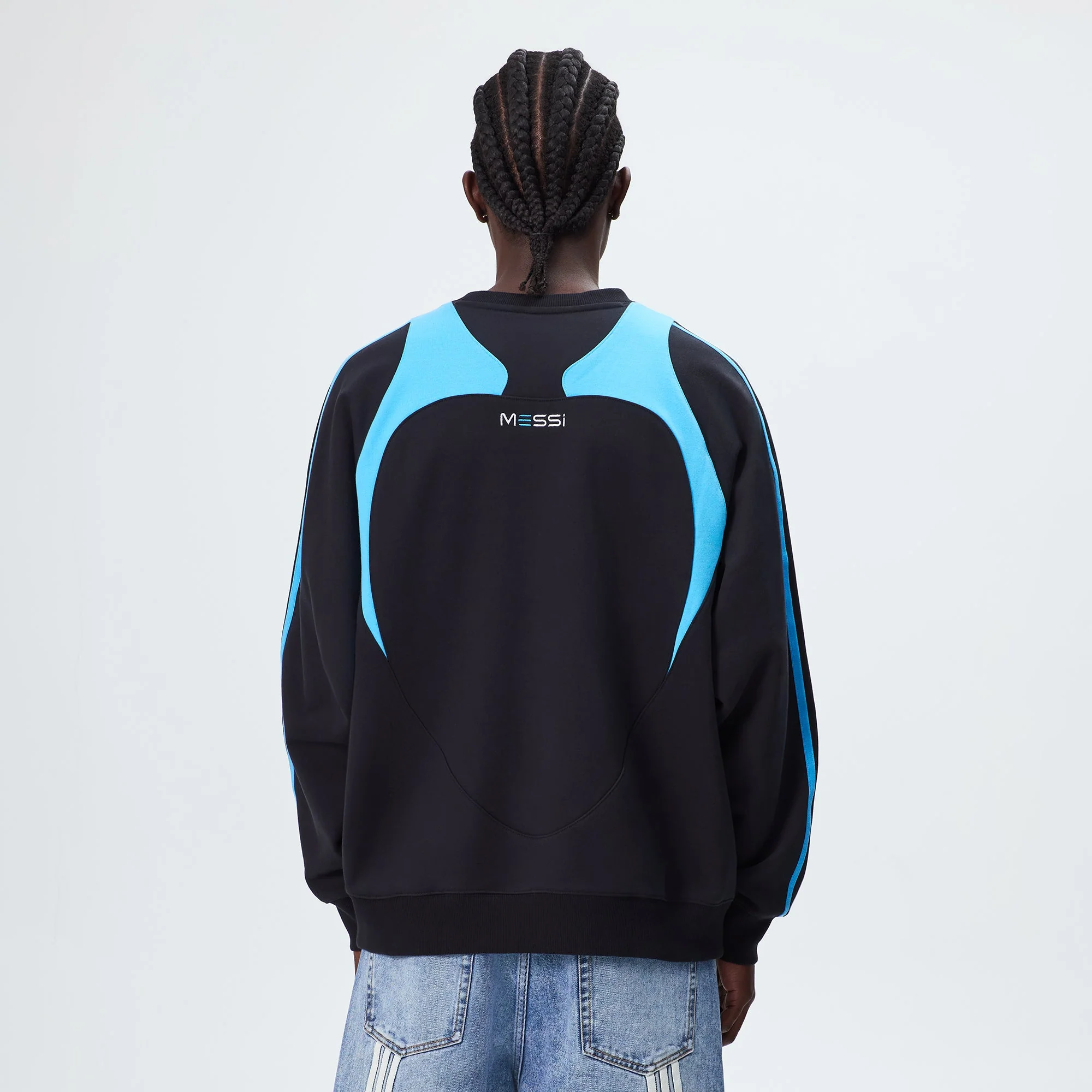 Kith & Messi for adidas Football Fleece Sweater - Black - Image 3