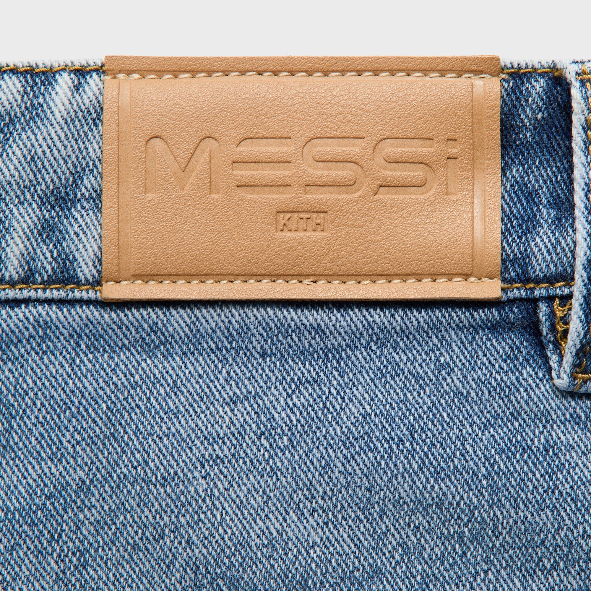 Kith & Messi for adidas Football Denim Short - Aurora / Ink - Image 4