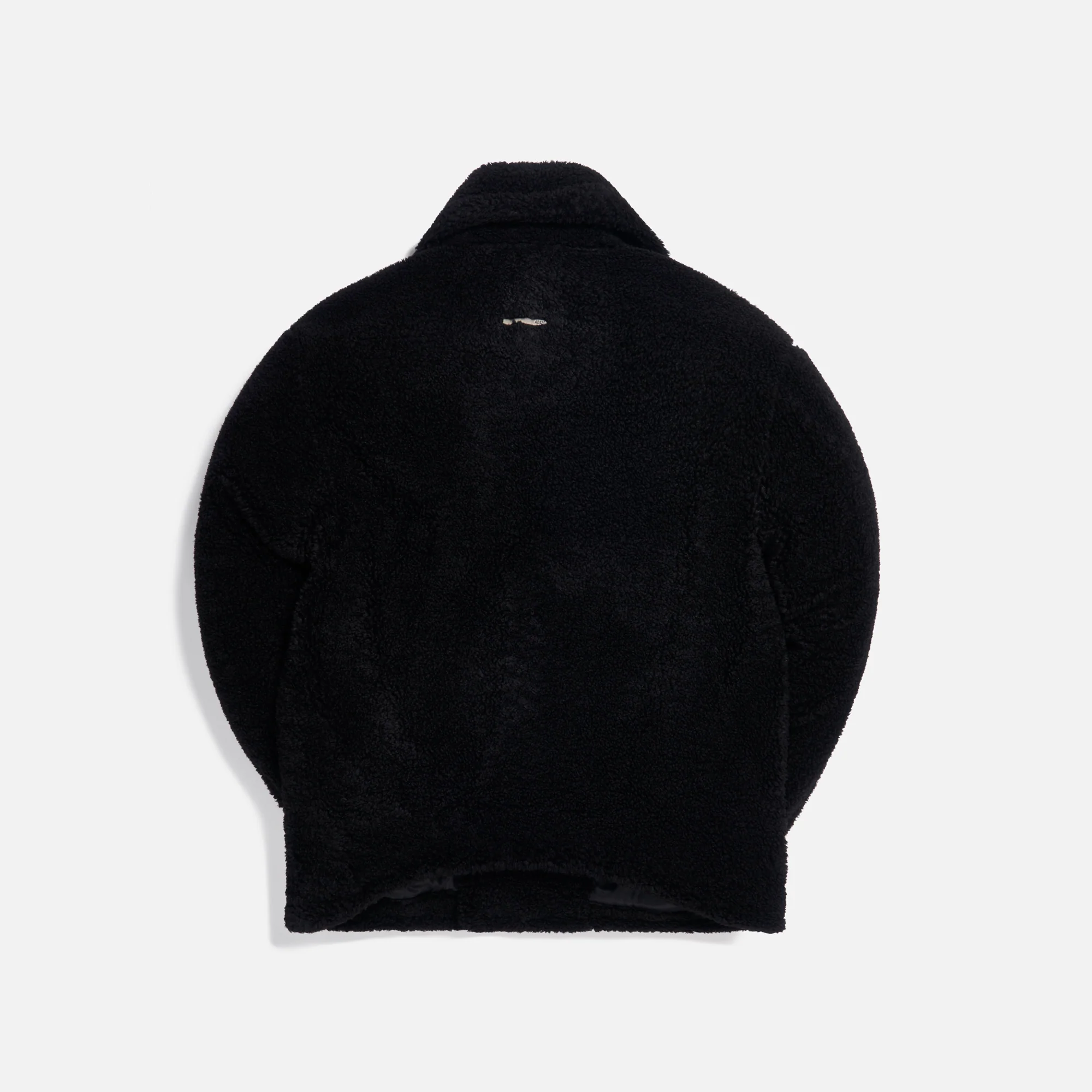Ader Error Basic Design Pea Coat - Black - Image 2