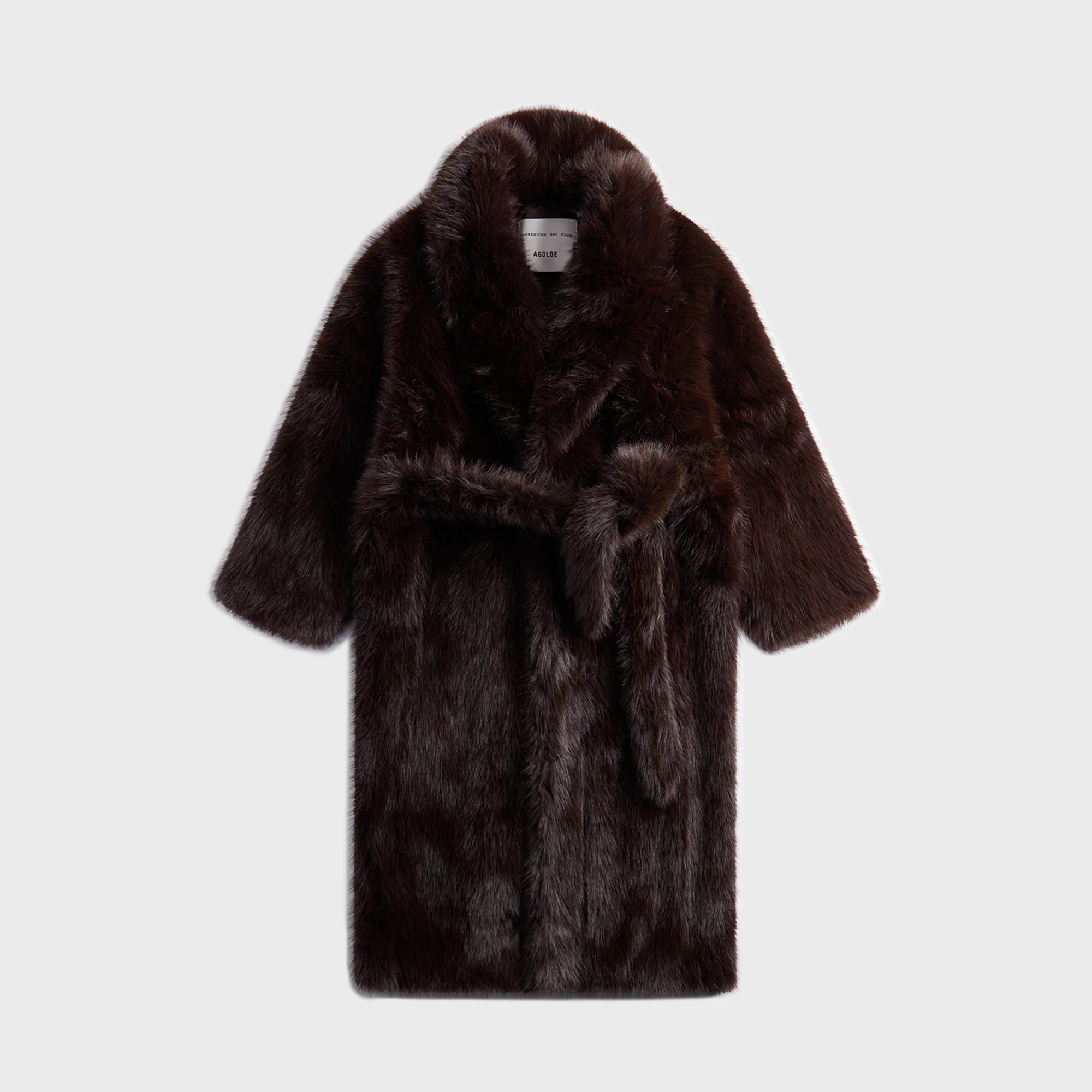 Agolde Ebony Shearling Coat - Infusion