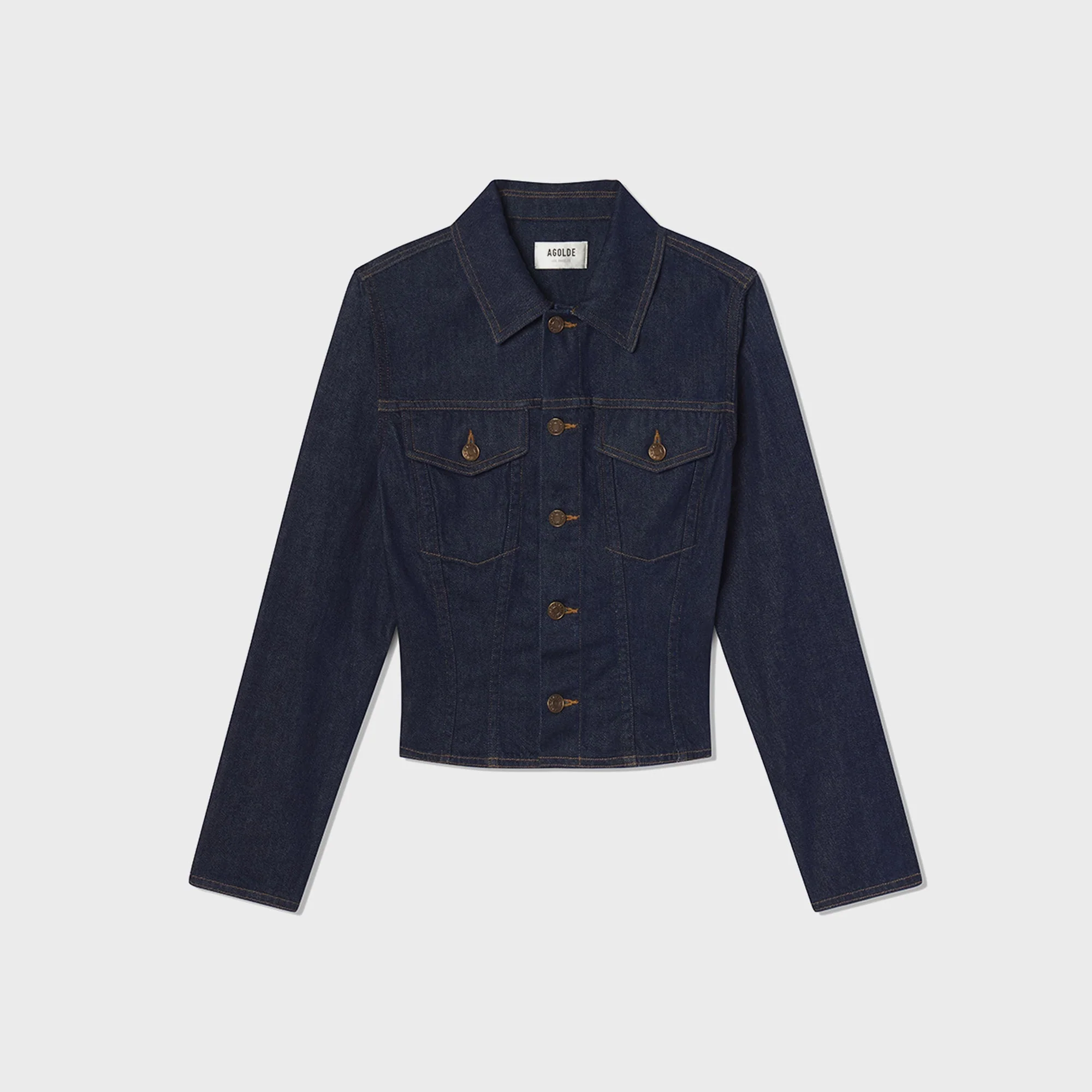 Agolde Contoured Jacket - Rinse