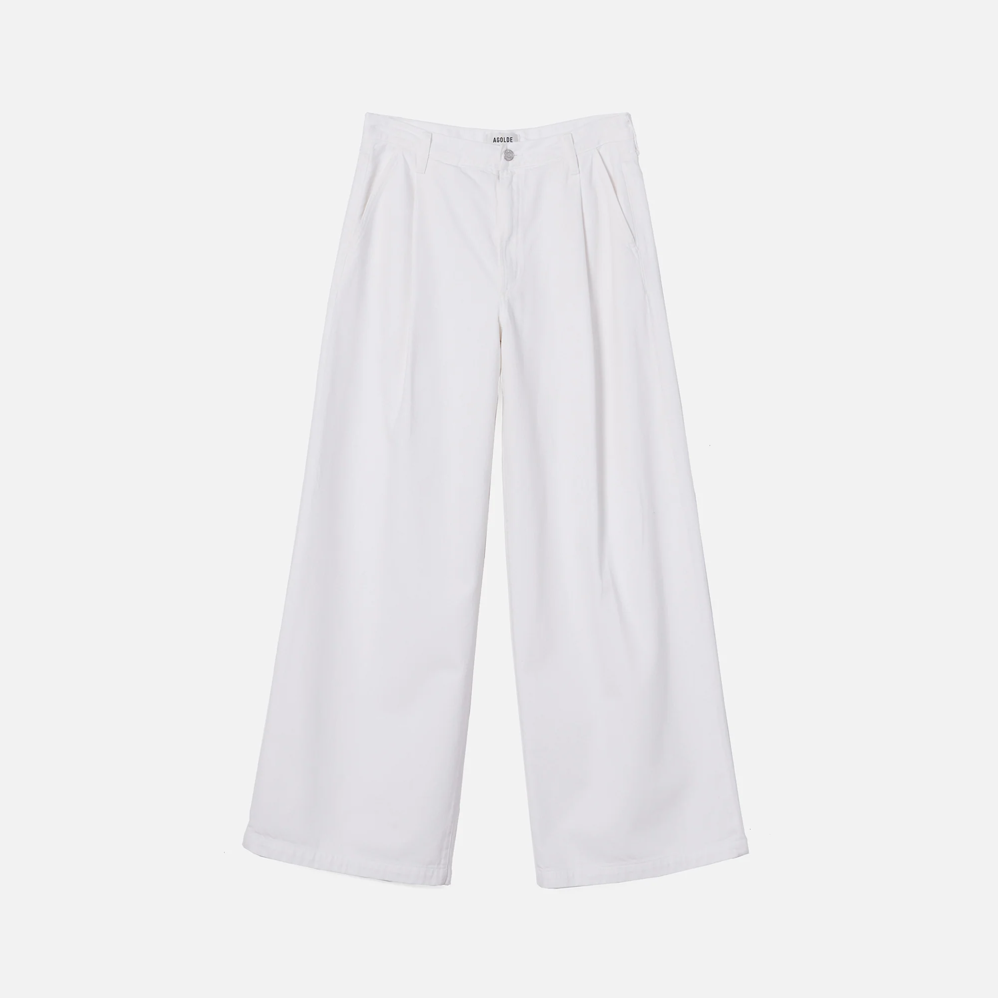 Agolde Ellis Trouser - Milkshake