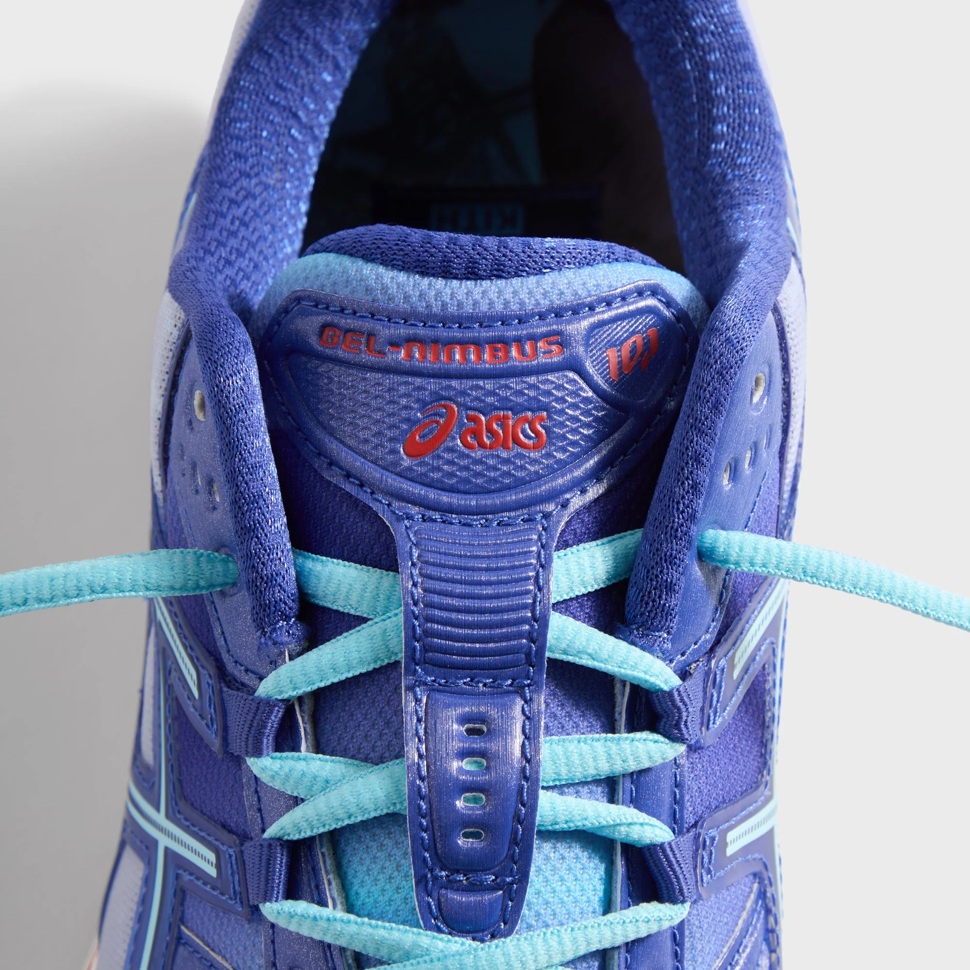 Marvel vs. Capcom | Kith for ASICS Gel-Nimbus 10.1 Iron Man vs. Mega Man Double Box - Italian Straw / Molten Lava / Mazarine Blue - Image 16