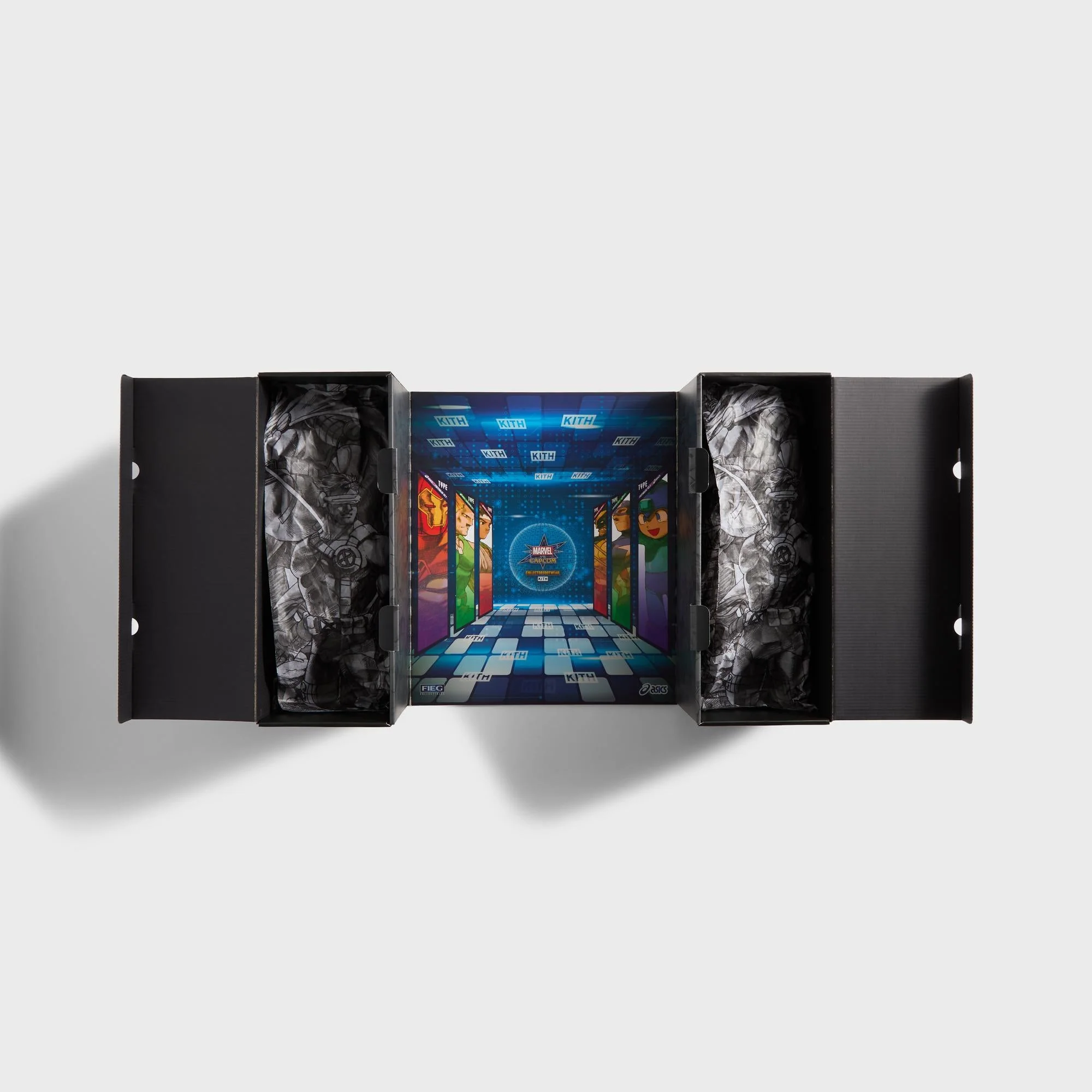 Marvel vs. Capcom | Kith for ASICS GEL-KAYANO® 14 Ryu - Coconut Milk / Black - Image 14