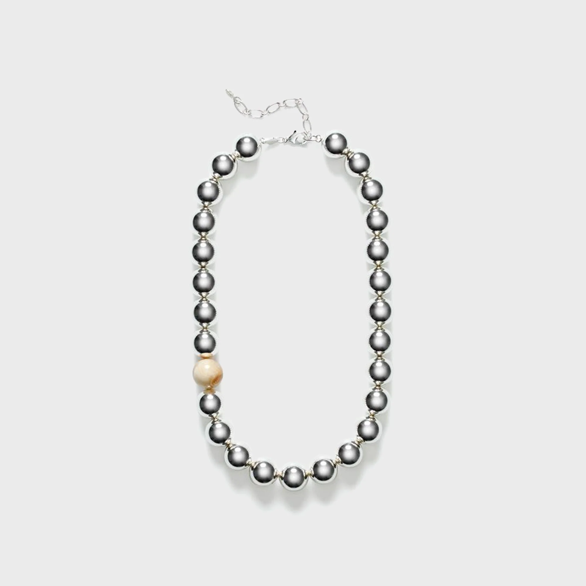 Anni Lu Hi Ho Necklace - Silver - Image 2