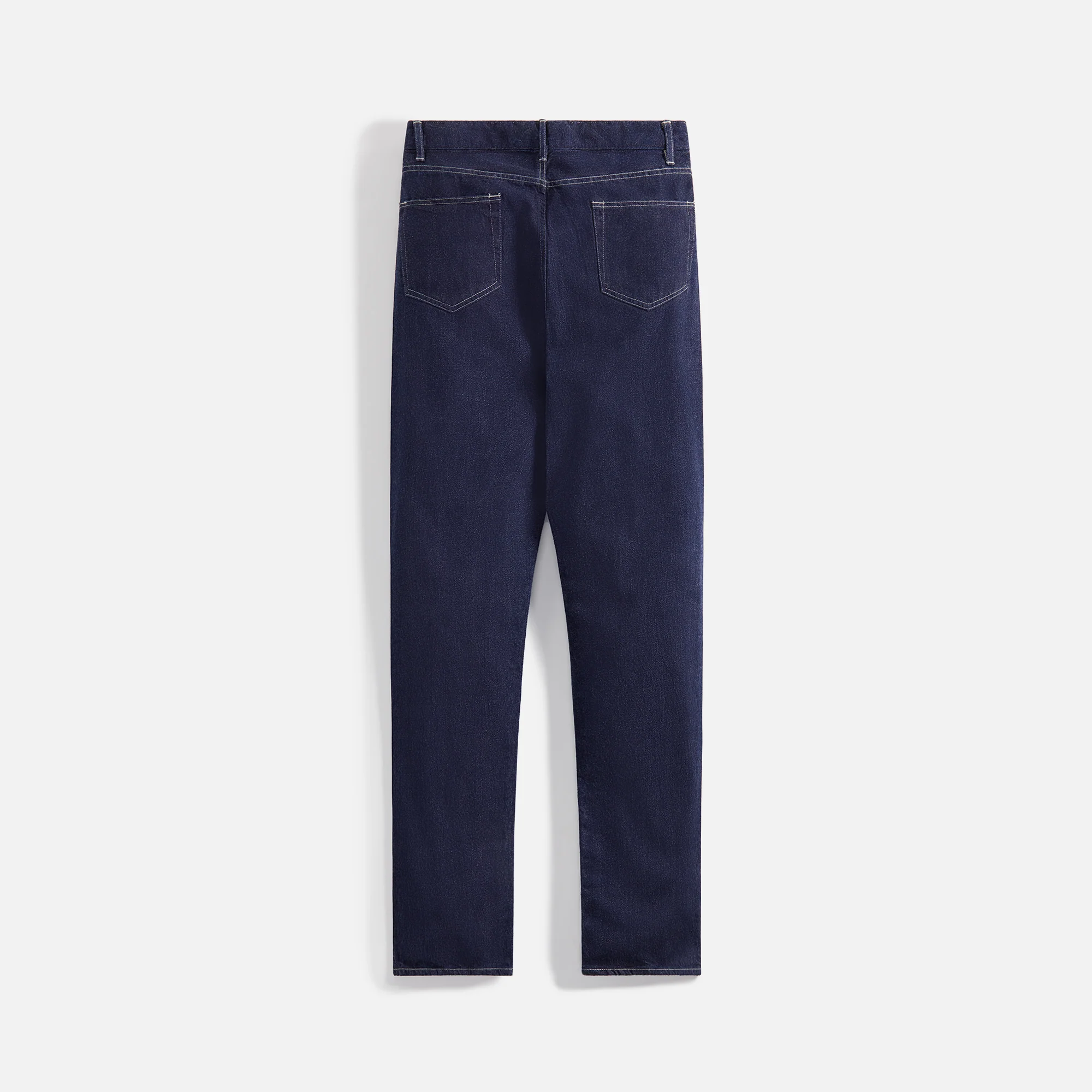 Auralee Selvedge Light Denim Pants - Indigo - Image 2