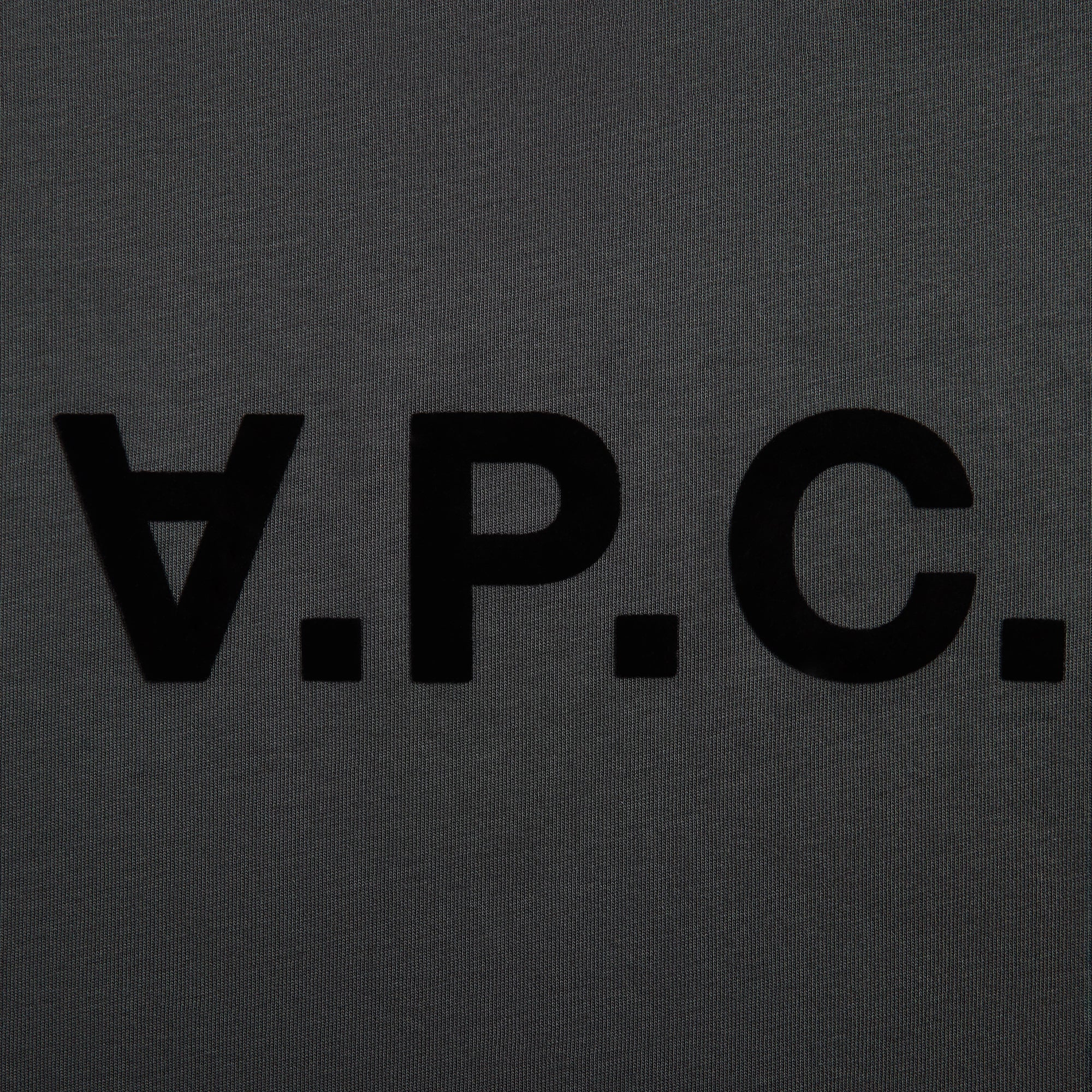 A.P.C. Ample Manches Courtes Vpc Tee - Lza False Black - Image 3