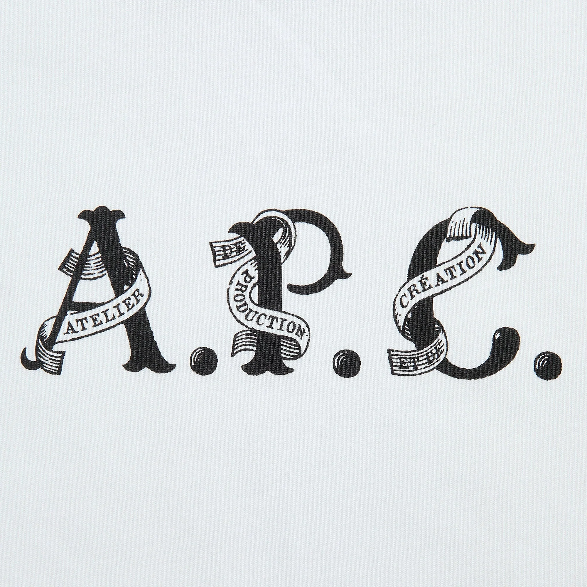 A.P.C. Tee Hugo Jersey - Aab White - Image 3