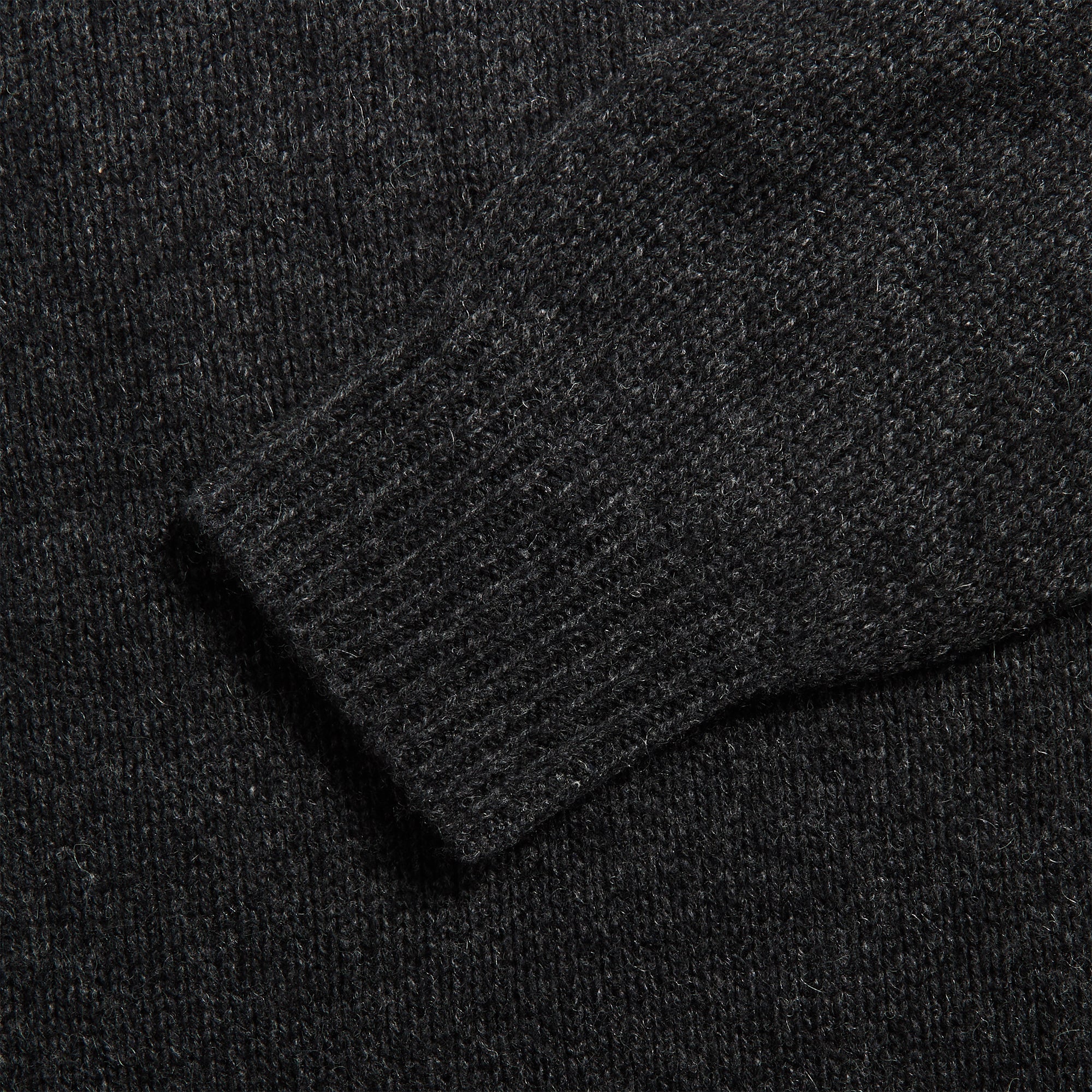 A.P.C. Pull Col Rond - Anthracite Grey - Image 3
