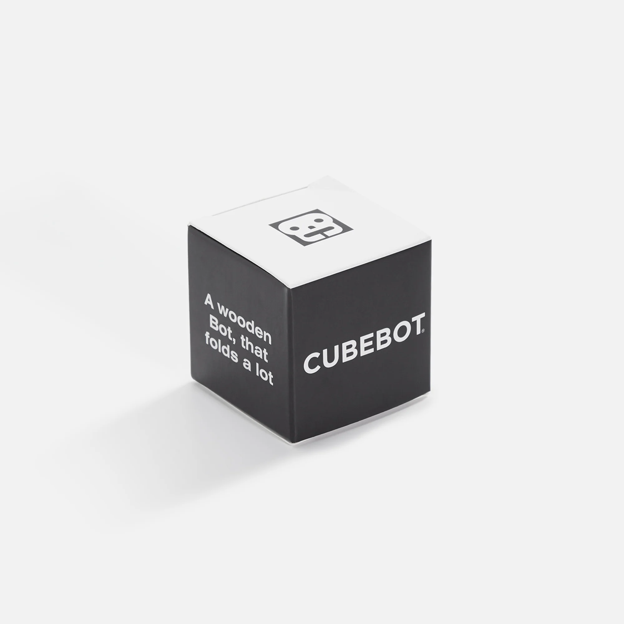 Areaware Cubebot Micro Skeleton - Black / White - Image 2
