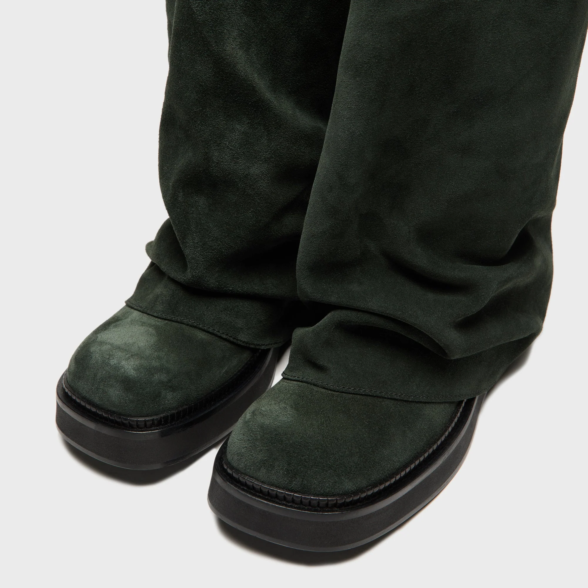 The Attico Robin Combat Boot - Moss - Image 4