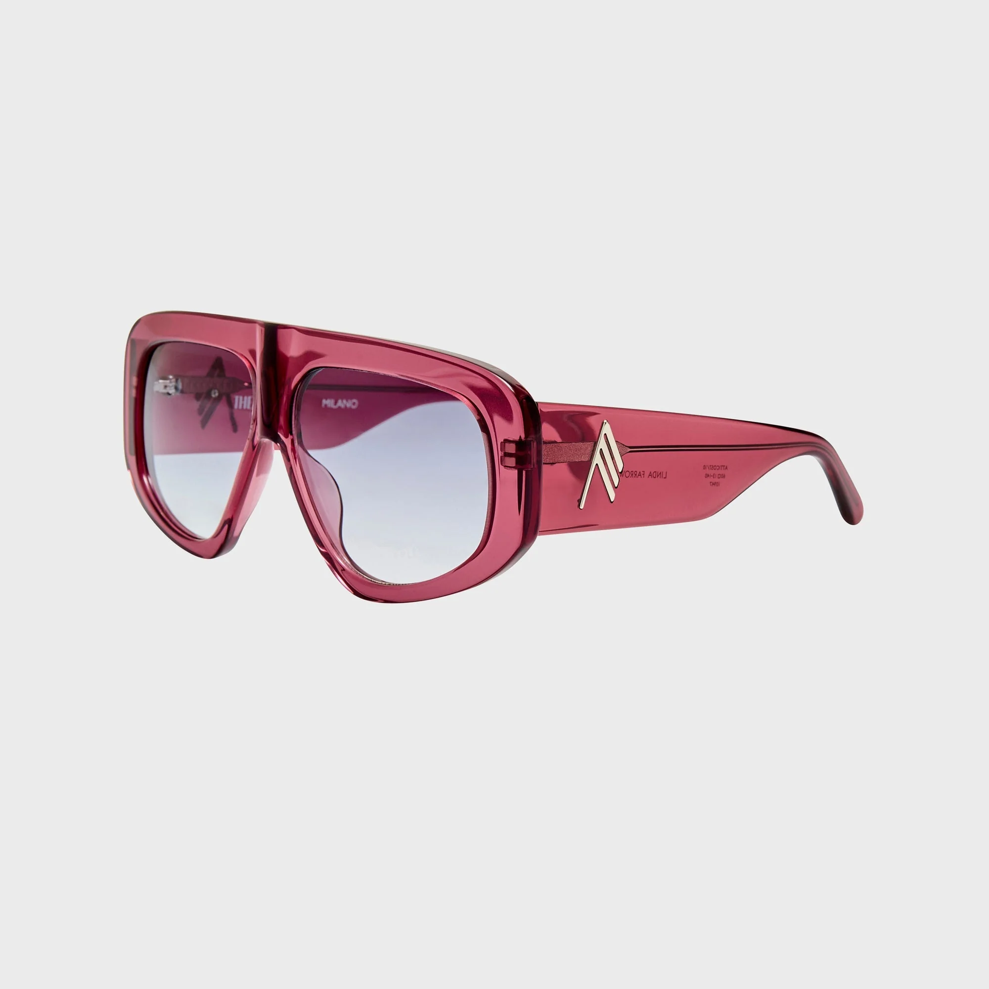 The Attico Milano Sunglasses - Grey - Image 2