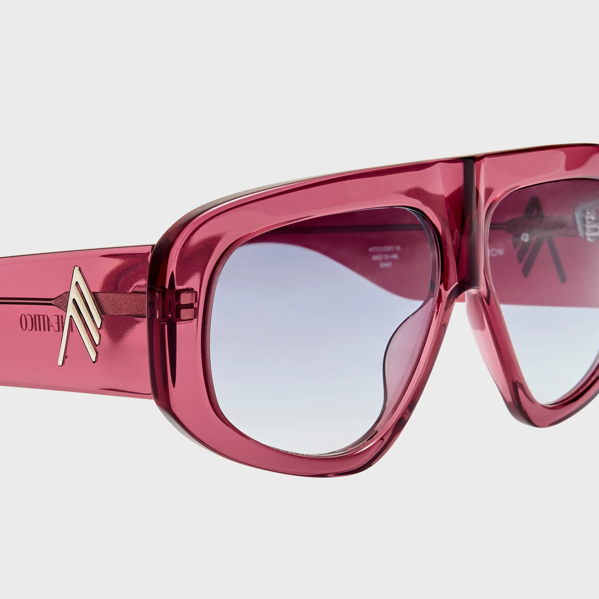 The Attico Milano Sunglasses - Grey - Image 4