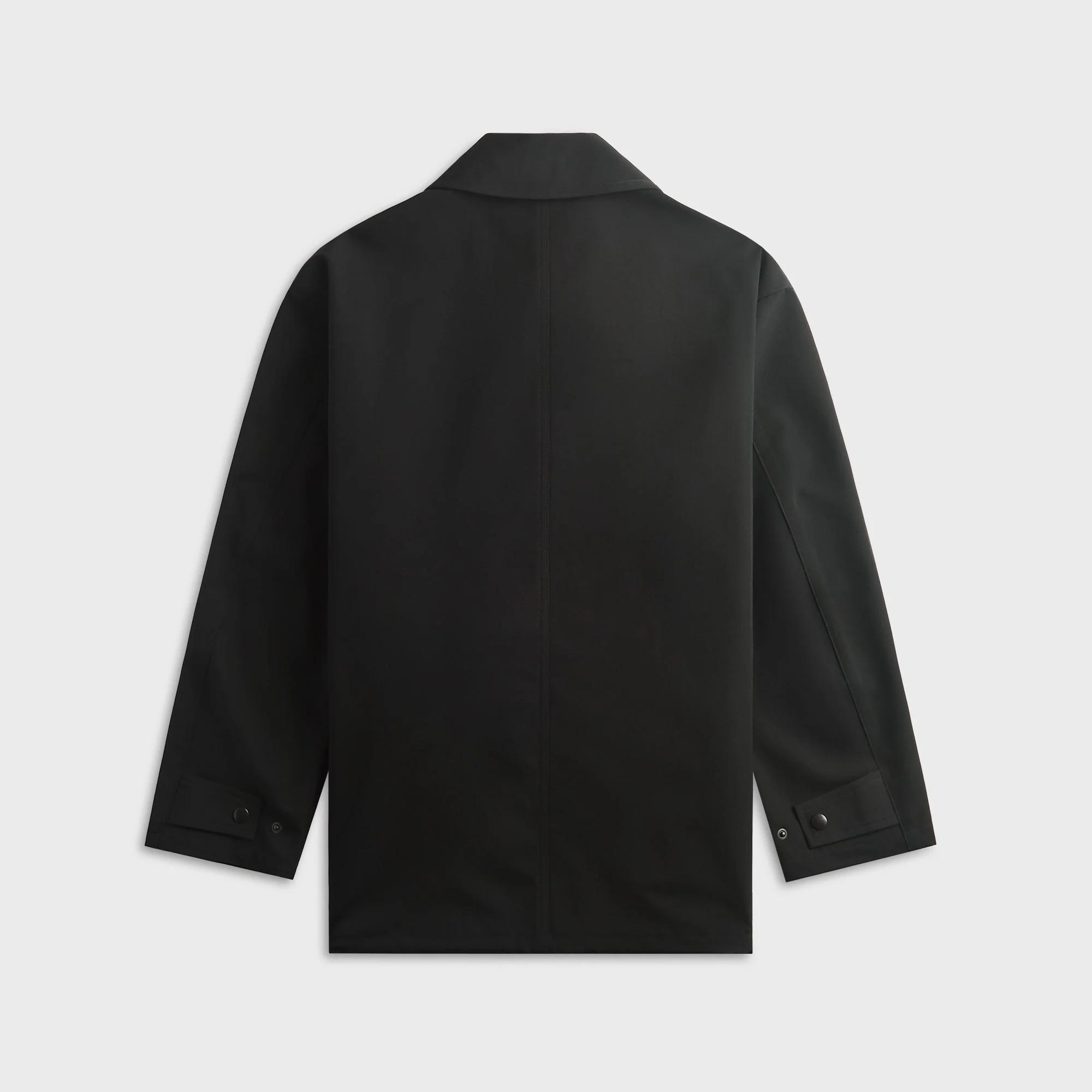 Auralee Wool Max Canvas Blouson - Black - Image 2
