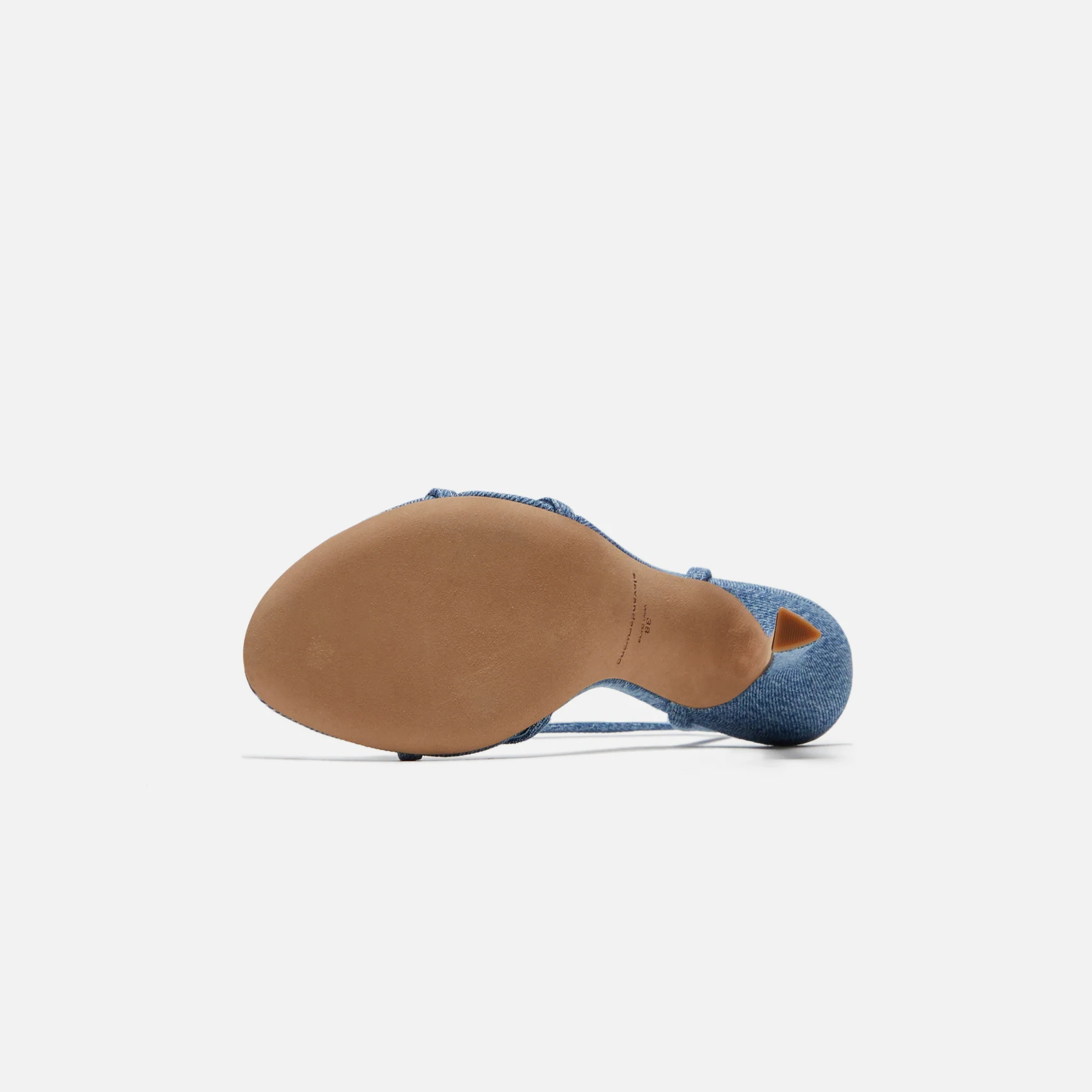 Alexander Wang Dahlia 105 Sandal - Vintage Light Indigo - Image 5