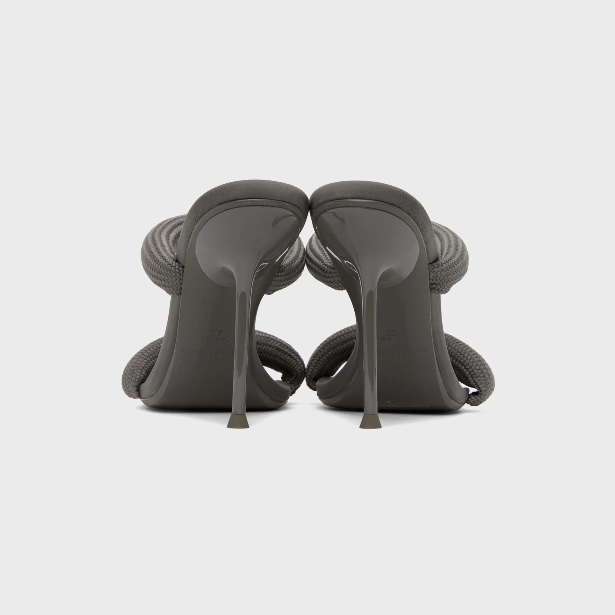 Alexander Wang Julie Tubular Sandal - Grey - Image 3
