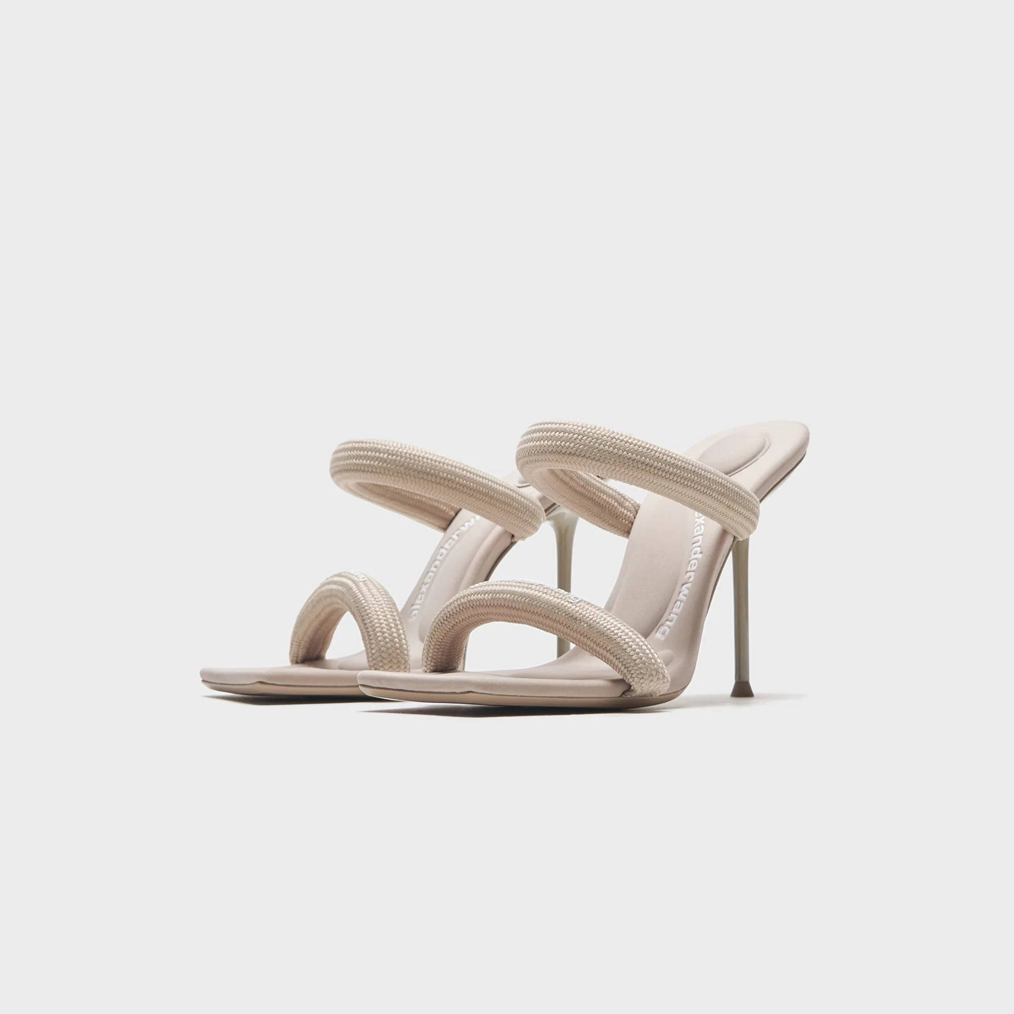 Alexander Wang Julie Tubular Webbing Sandal - Sand - Image 2