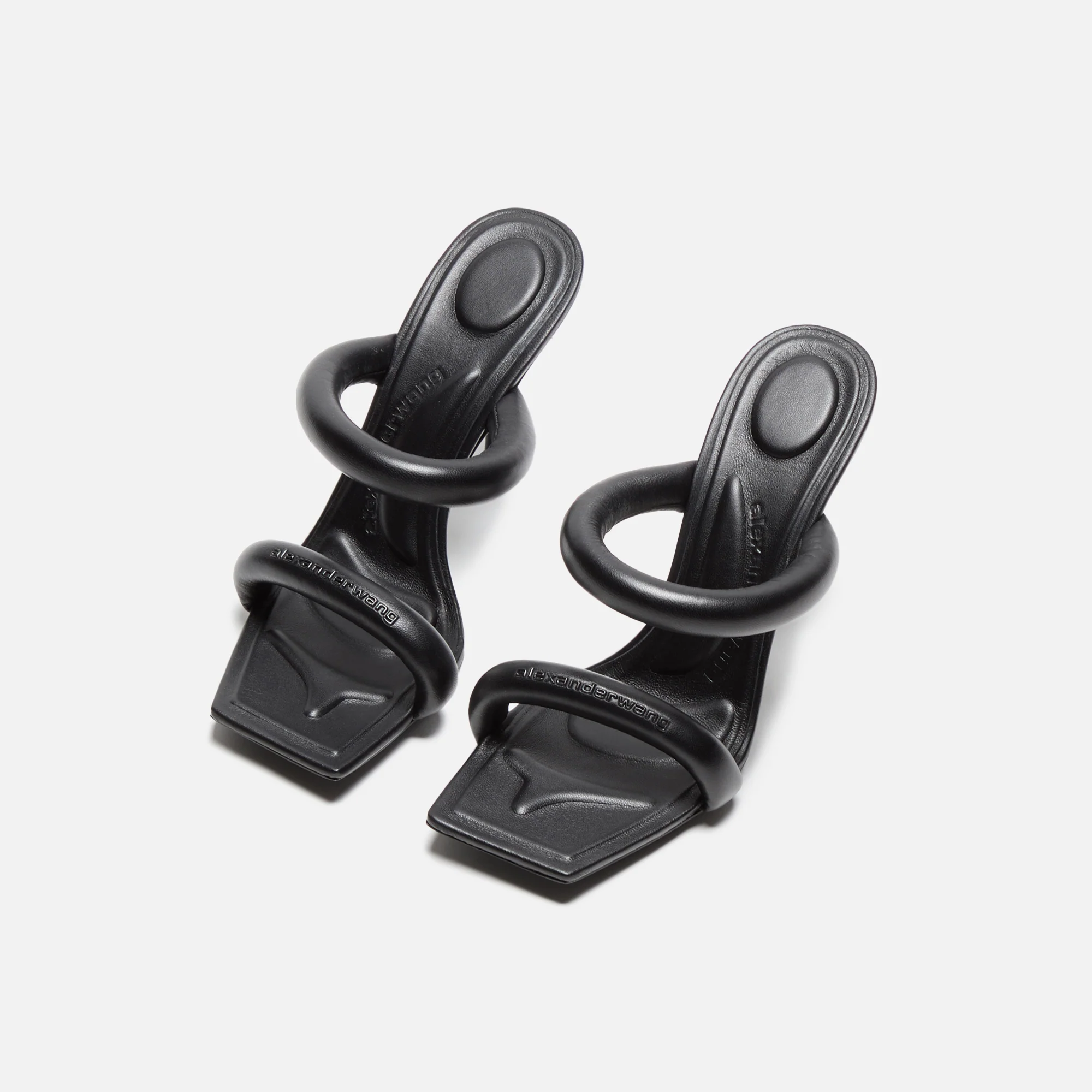 Alexander Wang Julie 105 Tubular Sandal - Black - Image 4