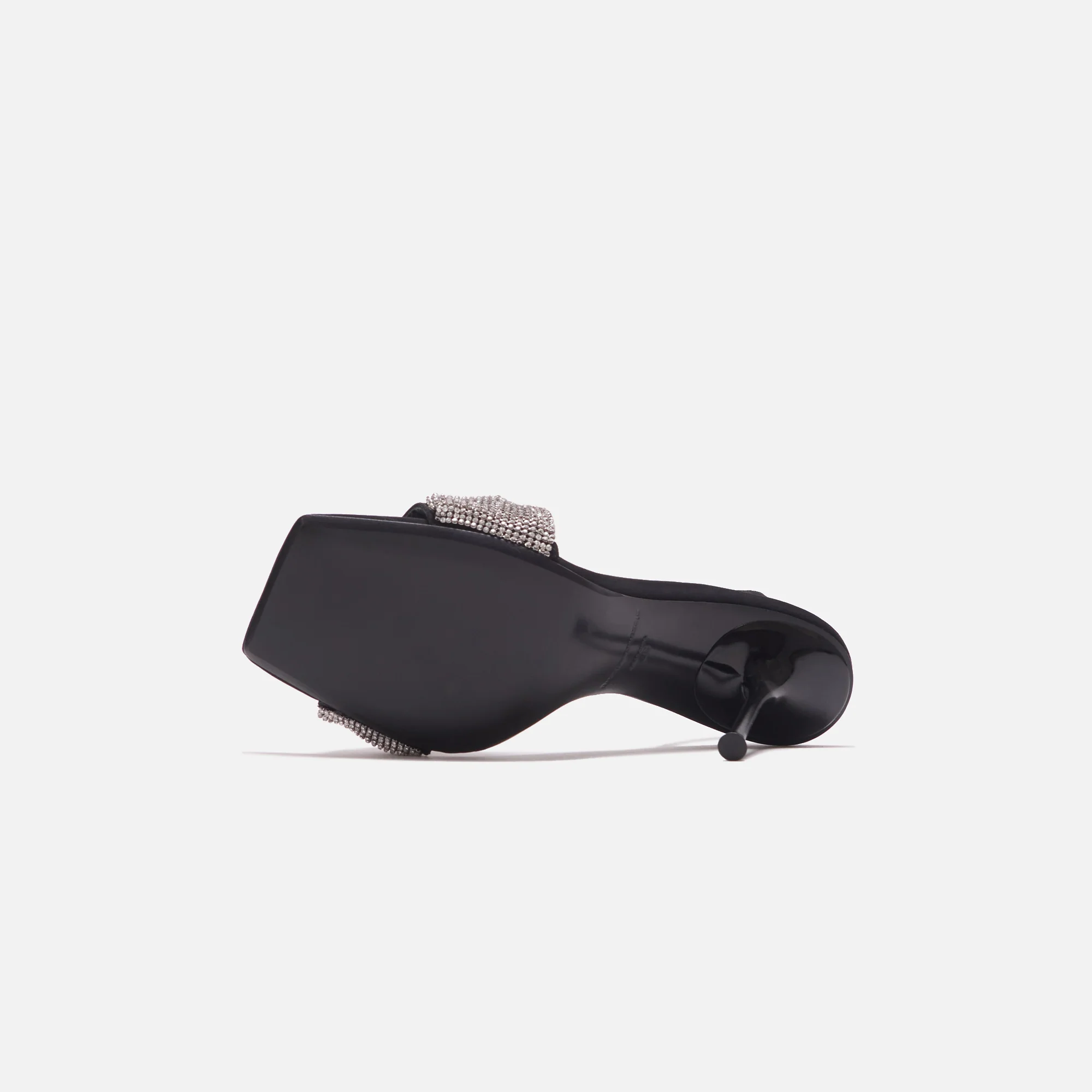 Alexander Wang Julie Crystal Scrunchie - Black - Image 7