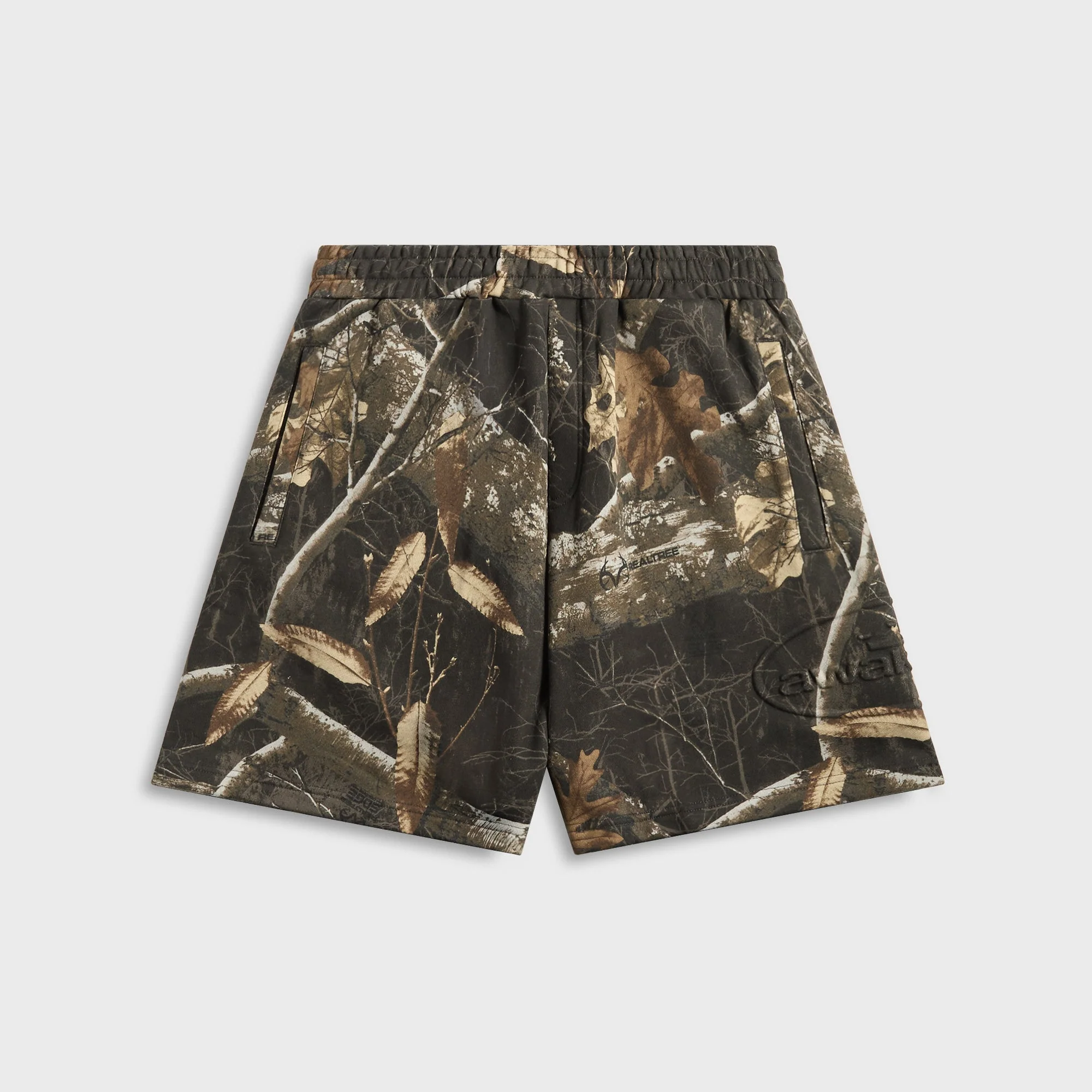 Awake NY Debossed Sweatshorts - Shadow