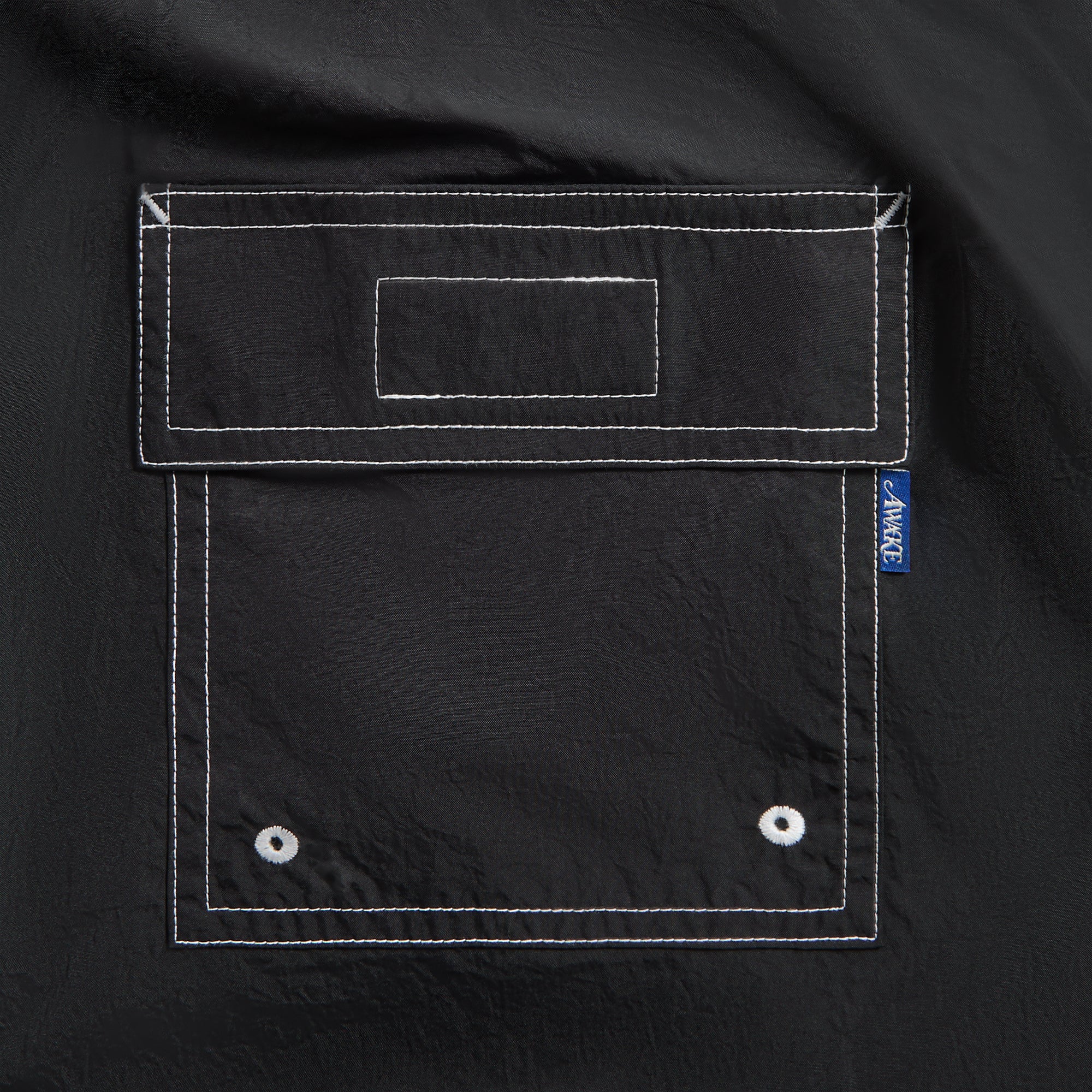 Awake NY Classic Logo Swim Trunk - Black - Image 3