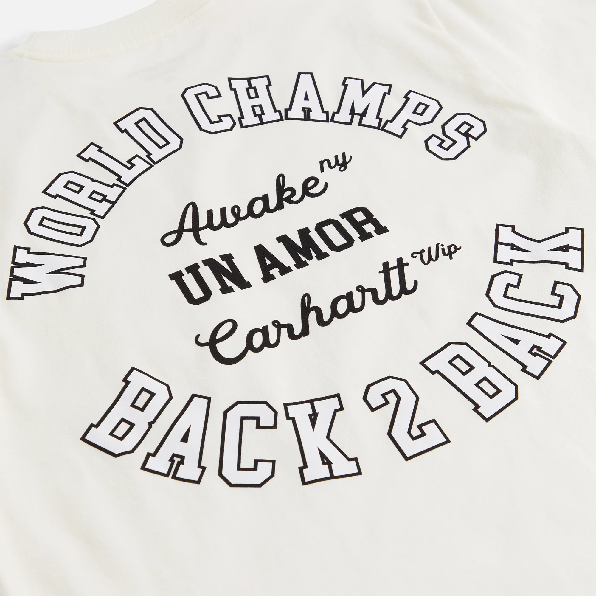 Awake NY x Carhartt WIP Pocket Tee - Wax - Image 4