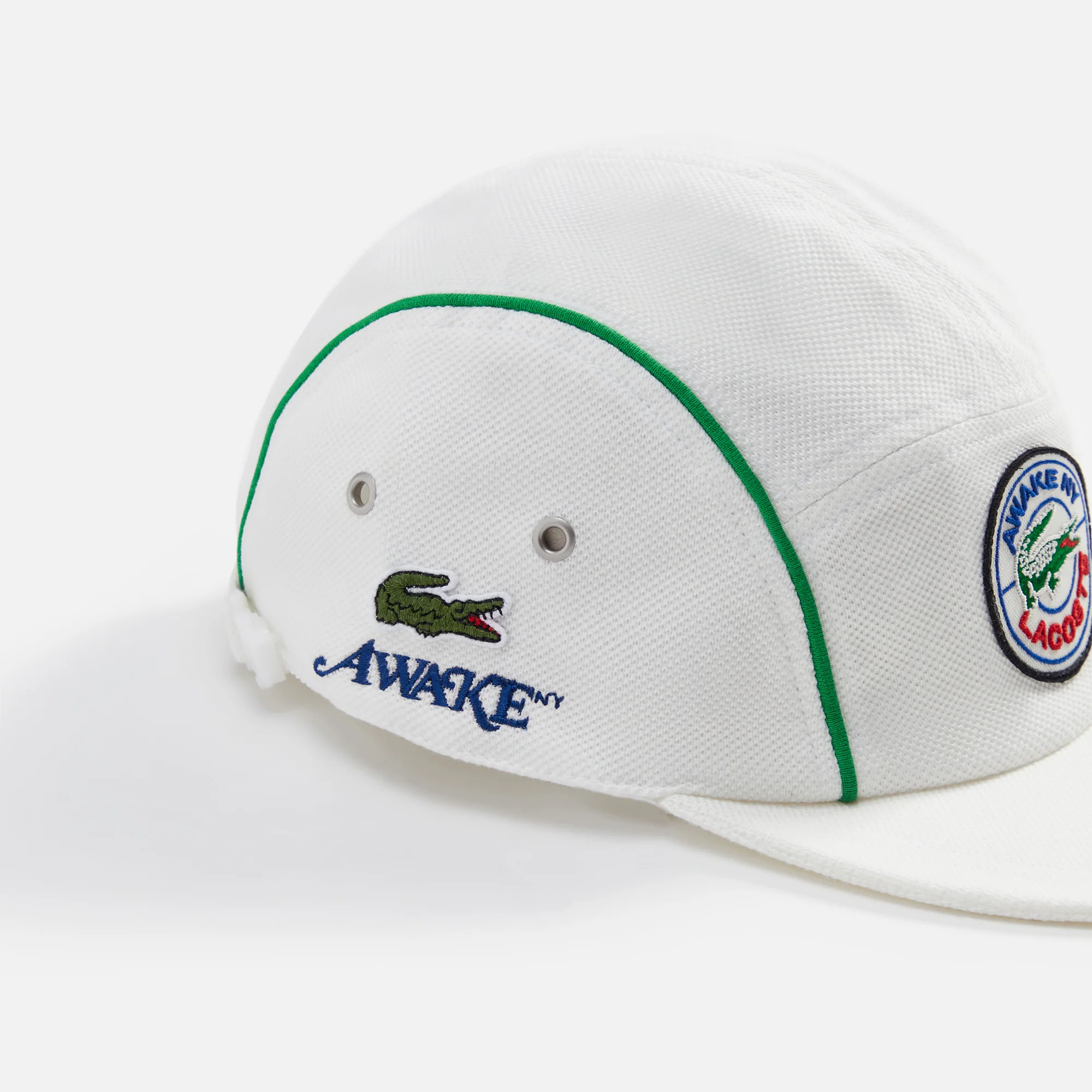 Awake NY x Lacoste Cap - White - Image 2