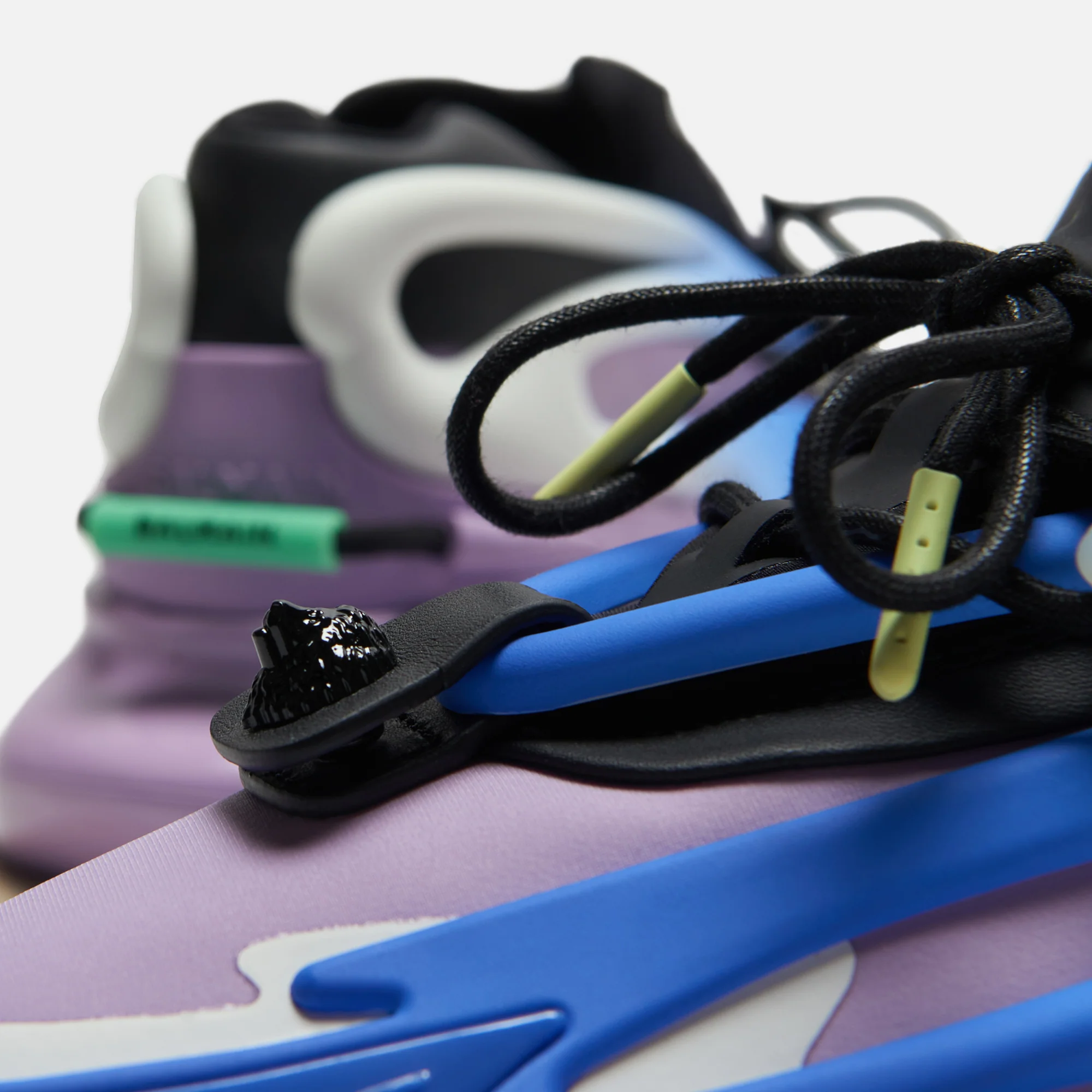 Balmain Unicorn - Neoprene / Calfskin Blue / Electrique / Lavander - Image 6