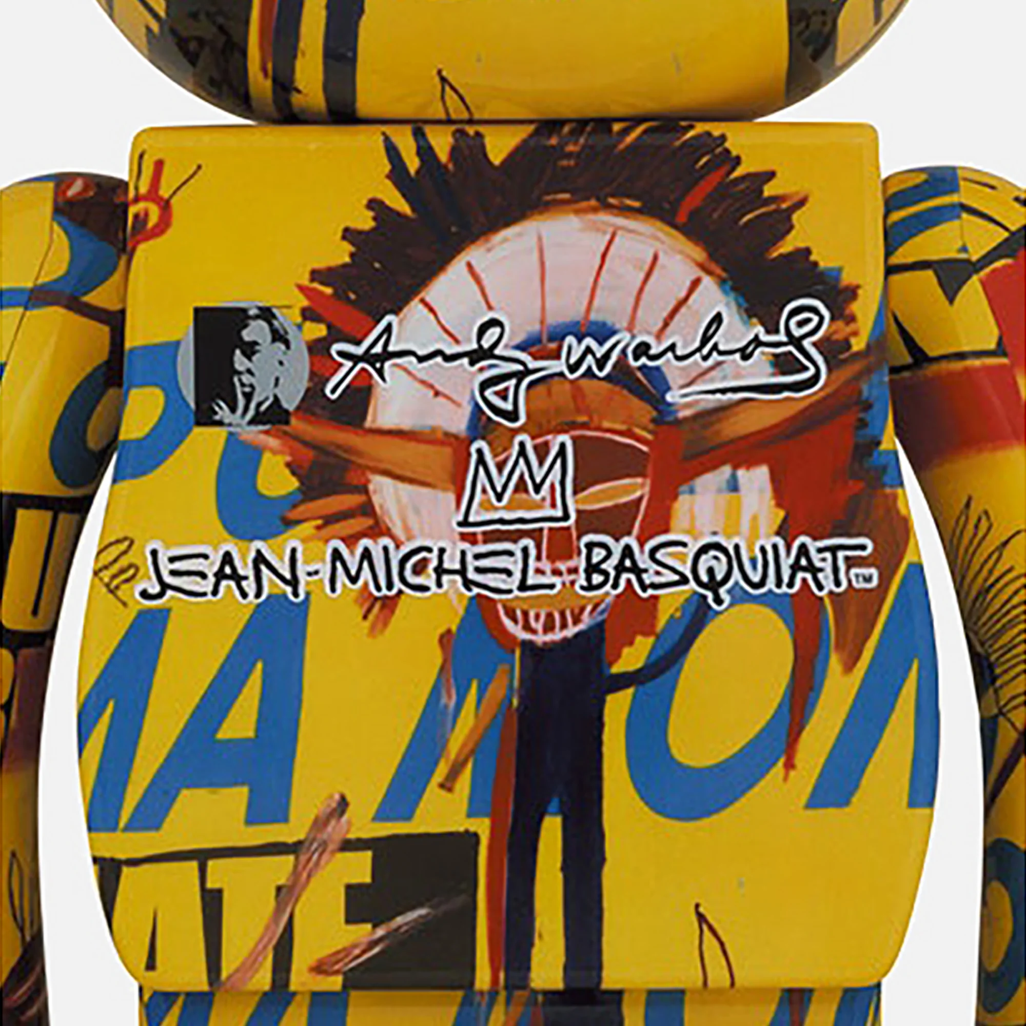 Medicom Toy Andy Warhol x Jean-Michel Basquiat #3 1000% - Image 2