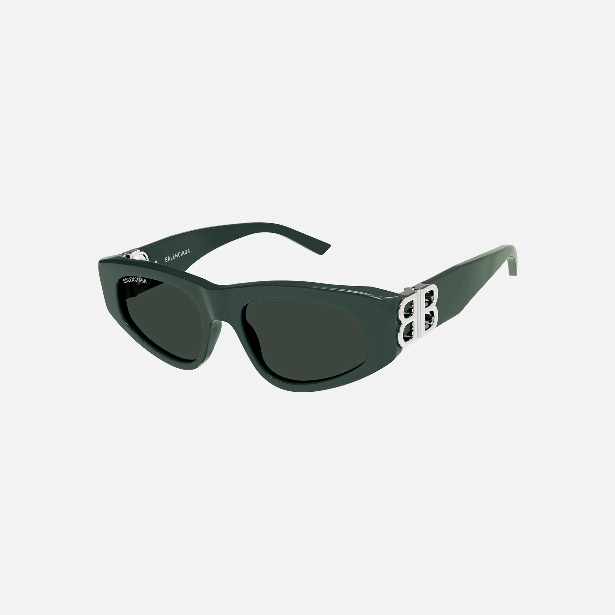 Balenciaga Acetate BB Hinge Cat Eye Frame - Green - Image 2