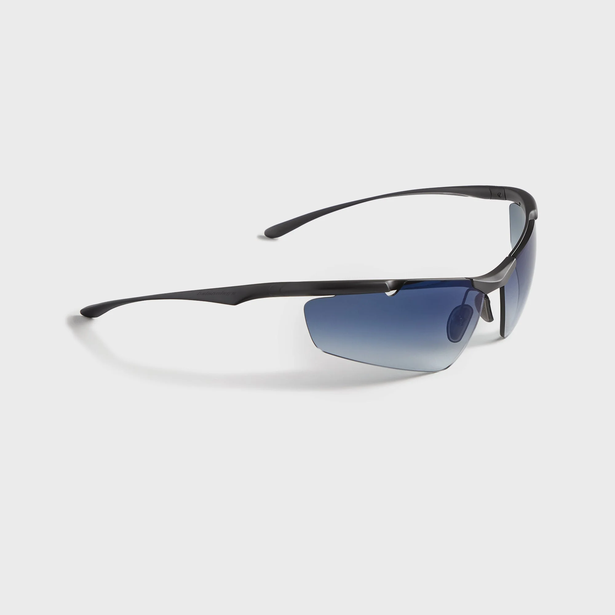 Balenciaga BB0462S Metal Sunglasses - Ruthenium / Blue - Image 2