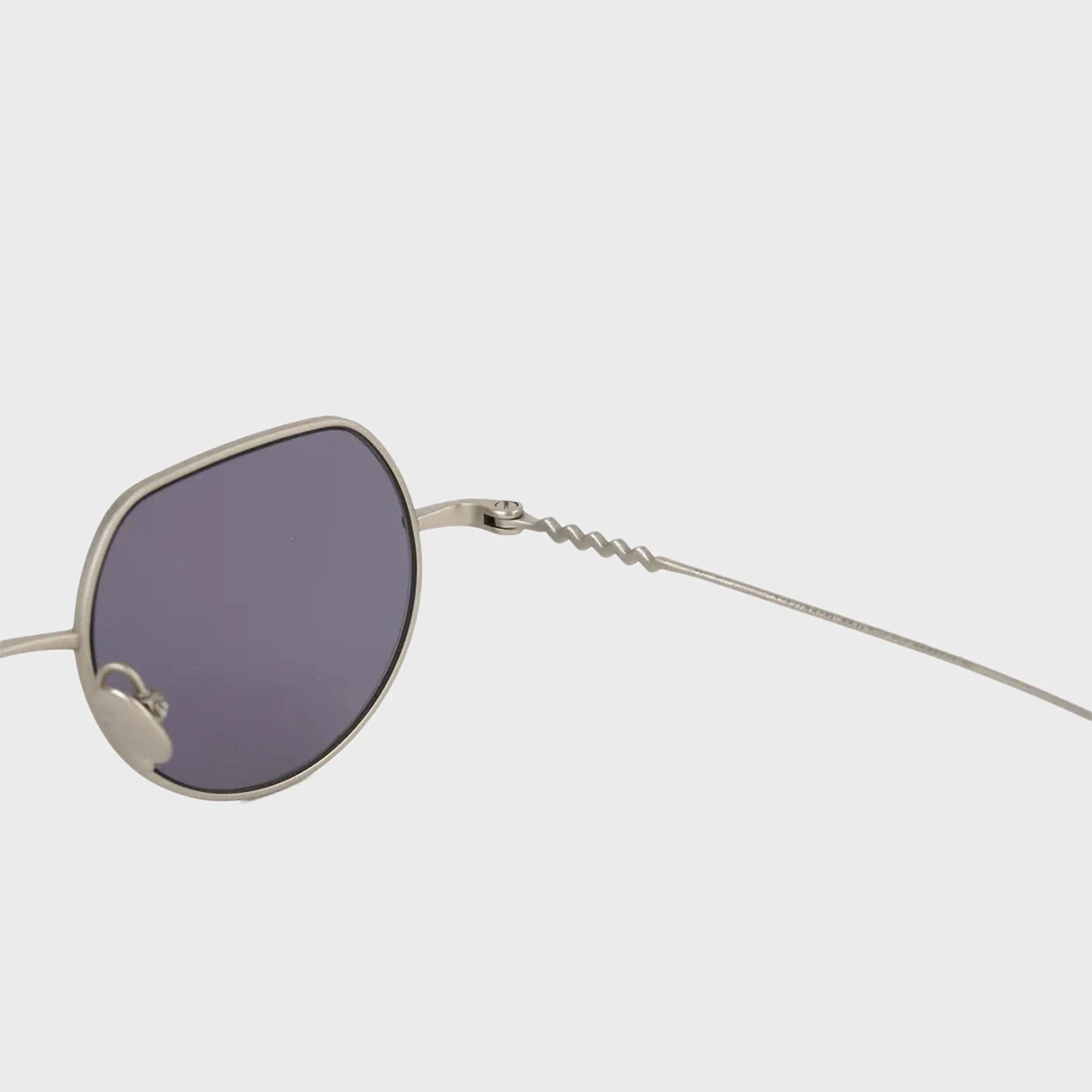 Brain Dead Titanium Tani Post Modern Primitive Eye Protection Sunglasses - Matte Silver - Image 3