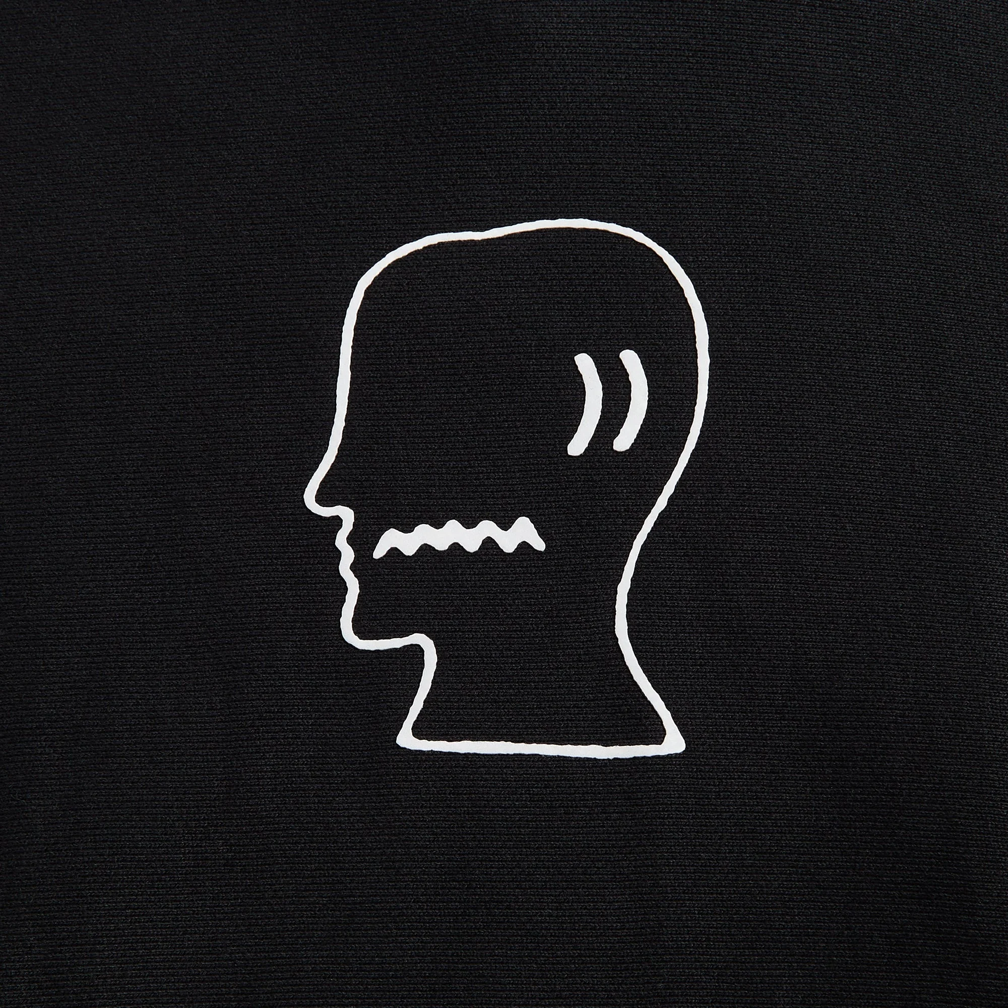 Brain Dead Logo Head Hoodie - Black - Image 3