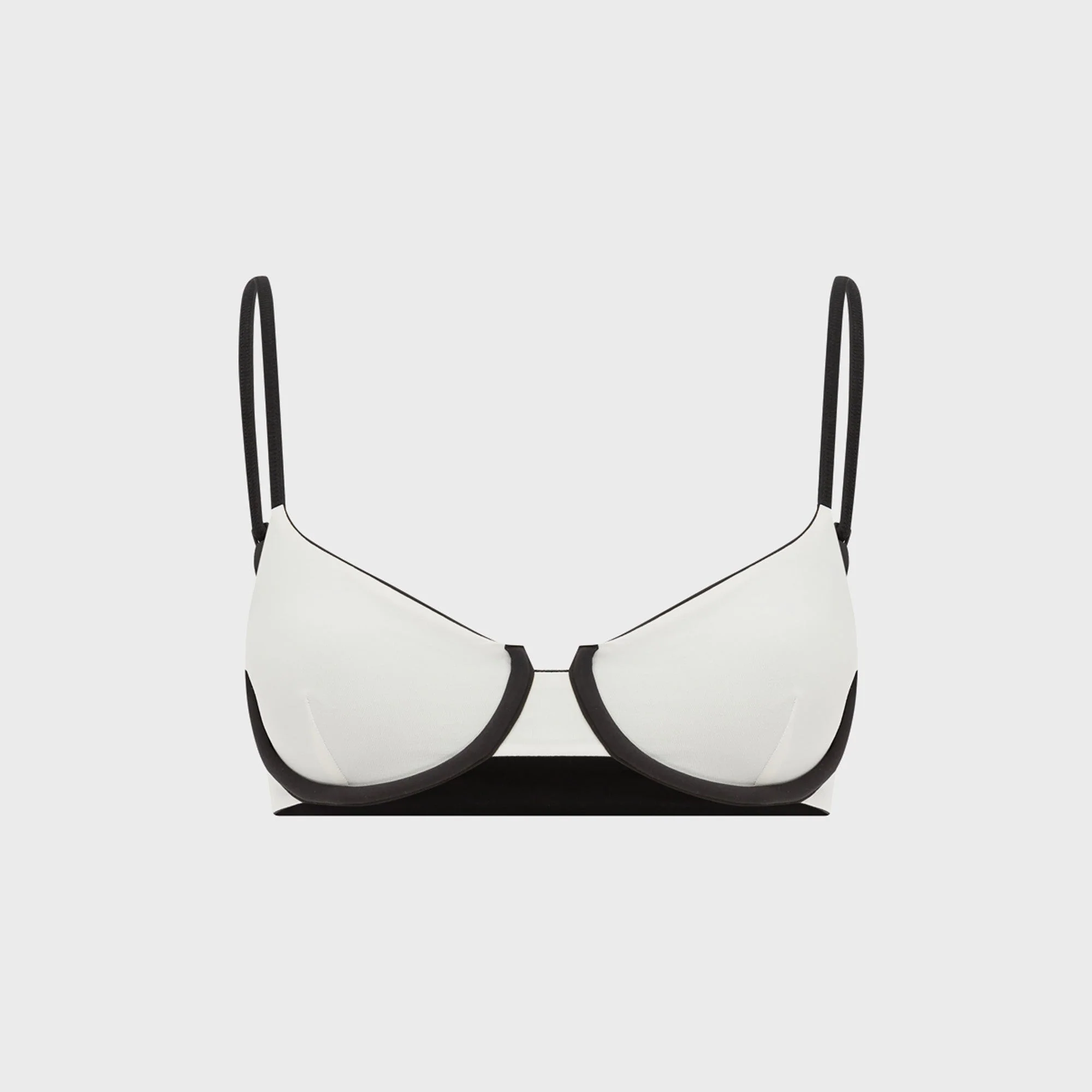 Bond Eye Reversible Martti Balconette Top - Black / Coconut - Image 2