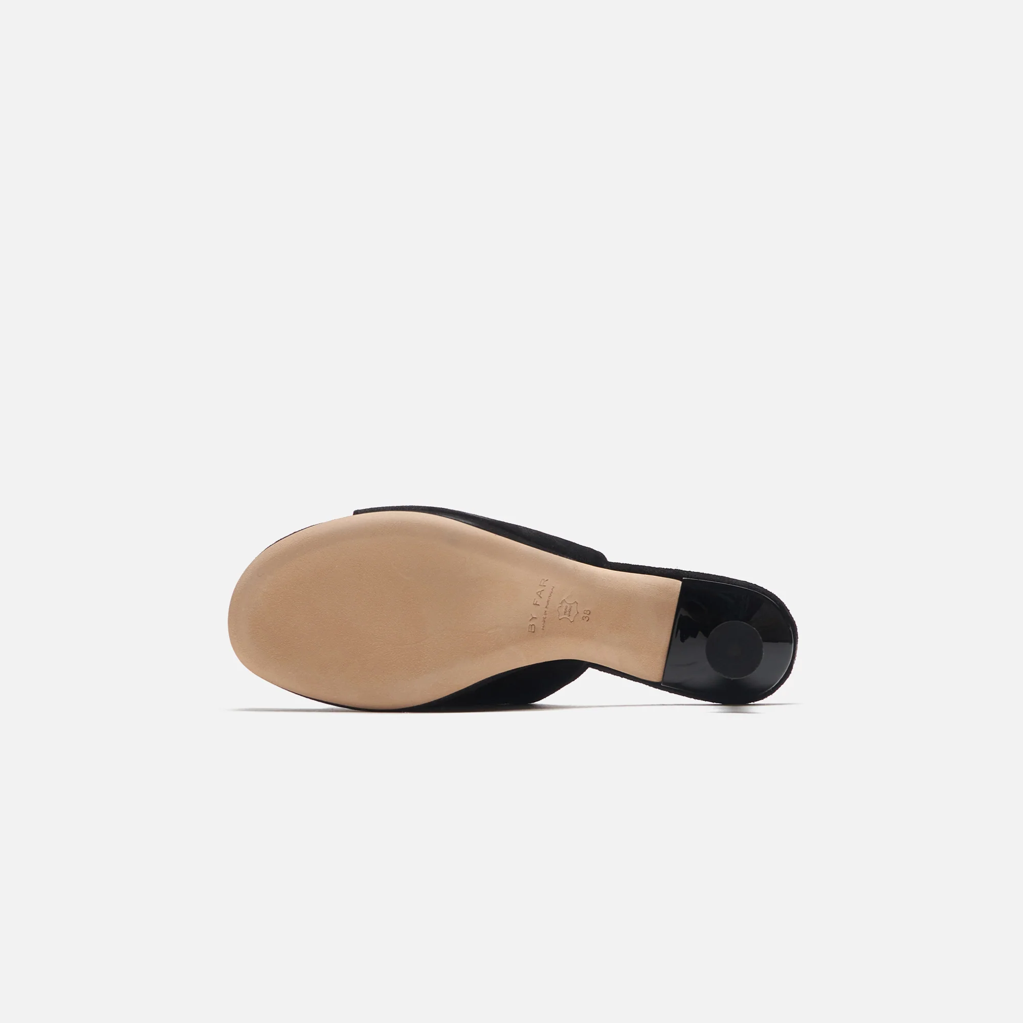 By Far Cala Suede Leather - Black - Image 8