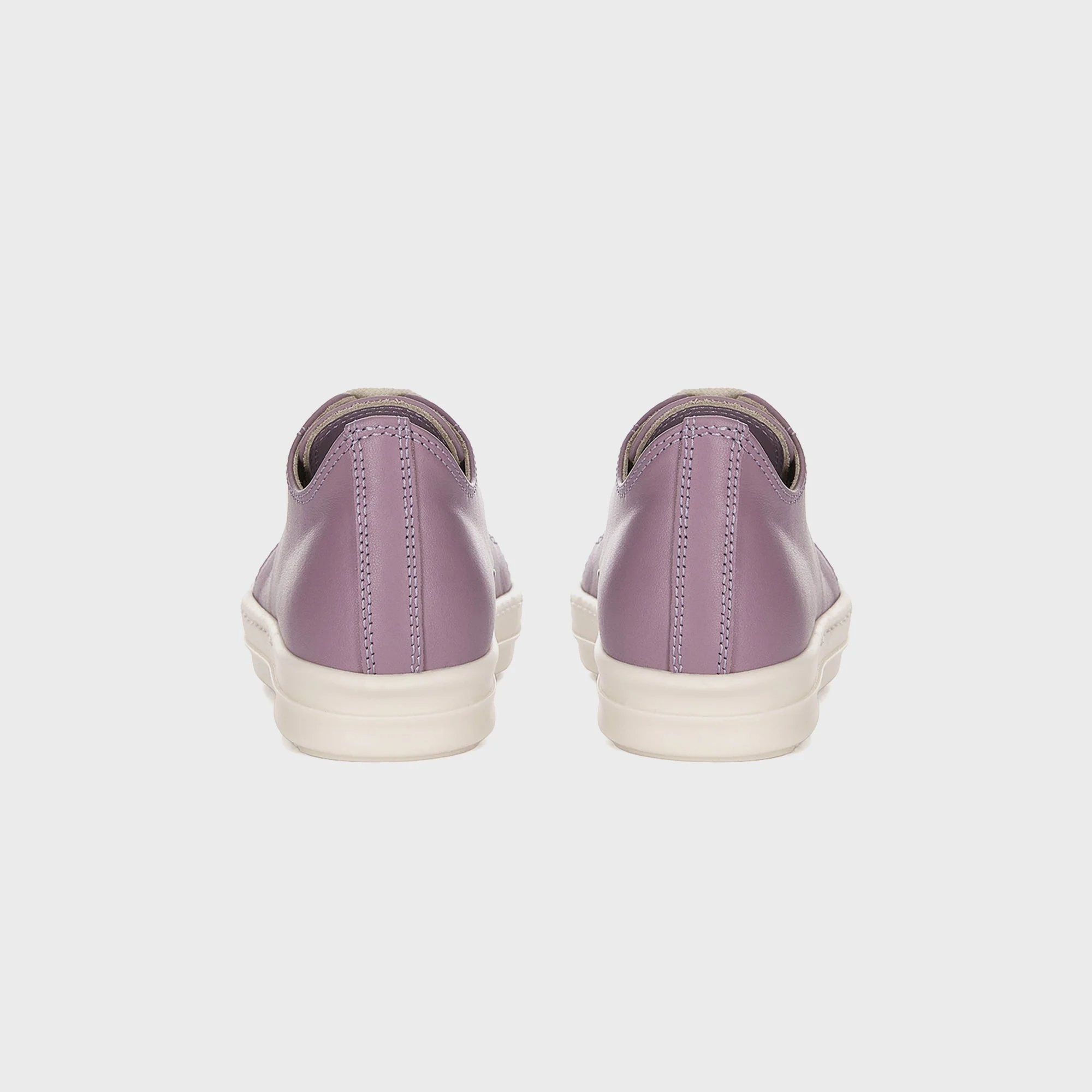 Rick Owens Baby Low Sneaks - Violet / Milk / Milk - Image 5
