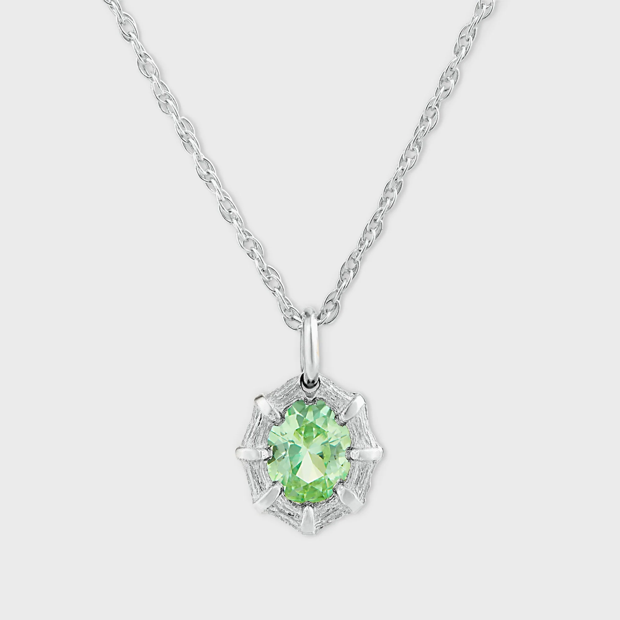 Bleue Burnham Mini Bamboo Pendant - Green
