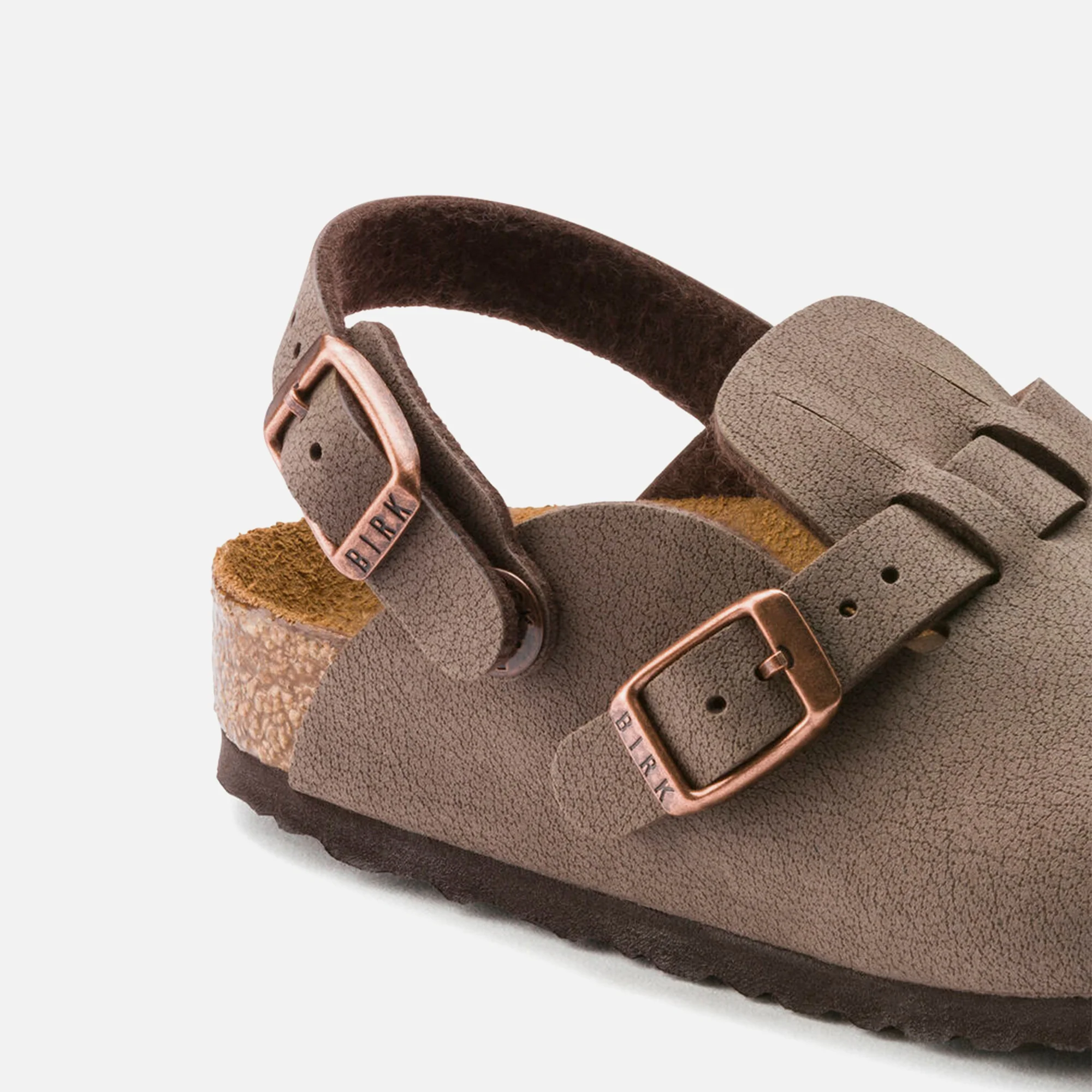 Birkenstock Kids Kay Birkibuc - Mocha - Image 6