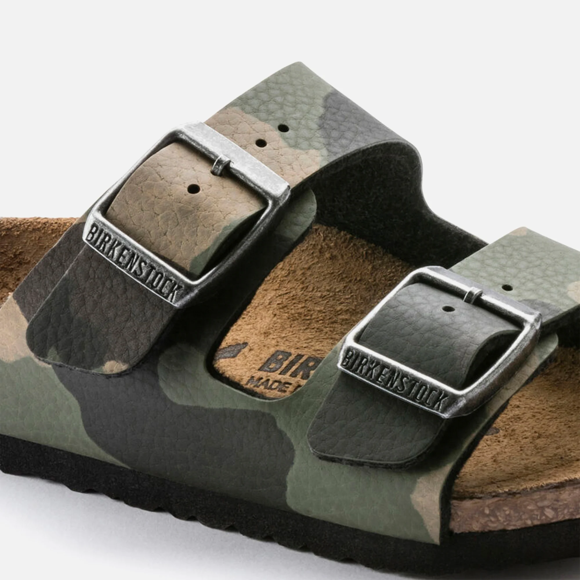 Birkenstock Kids Arizona Birko-Flor - Desert Soil Khaki - Image 5