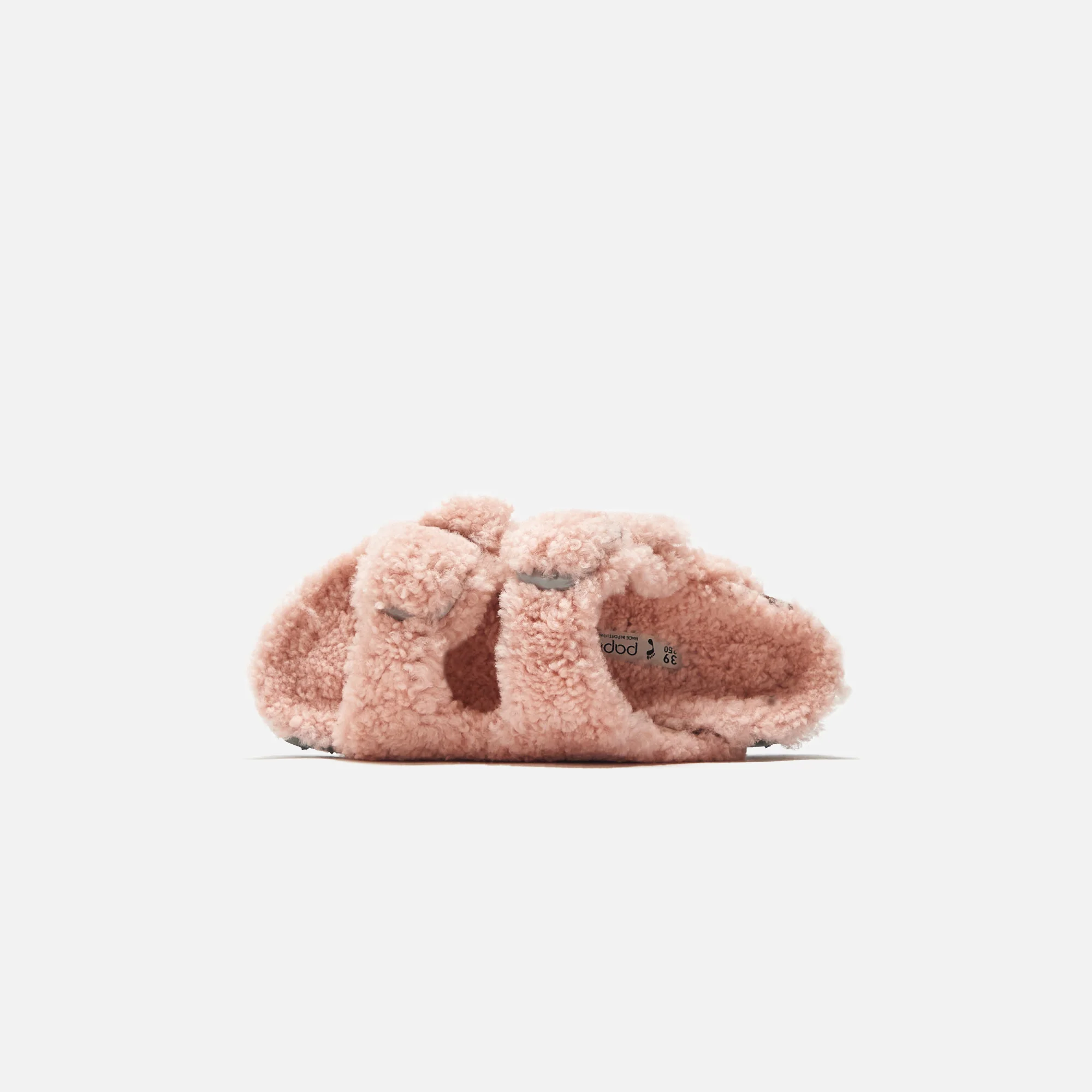 Birkenstock WMNS Arizona Big Buckle Platform Teddy - Crystal Rose - Image 4