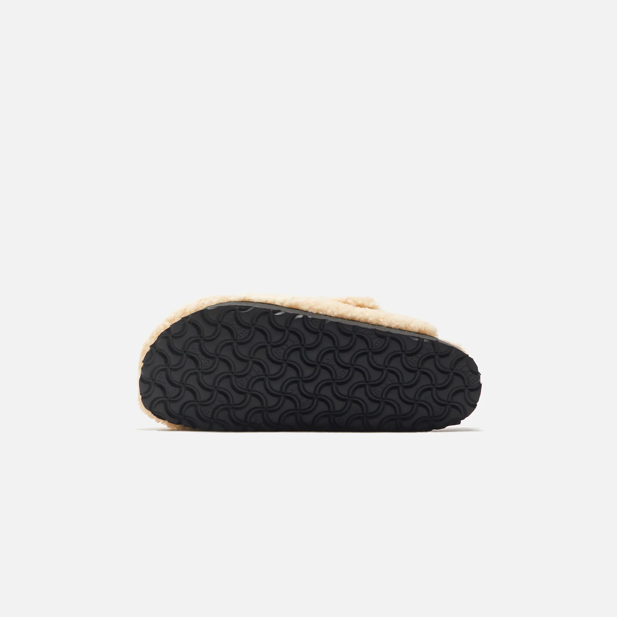 Birkenstock WMNS Boston Big Buckle Platform Teddy - Eggshell - Image 6