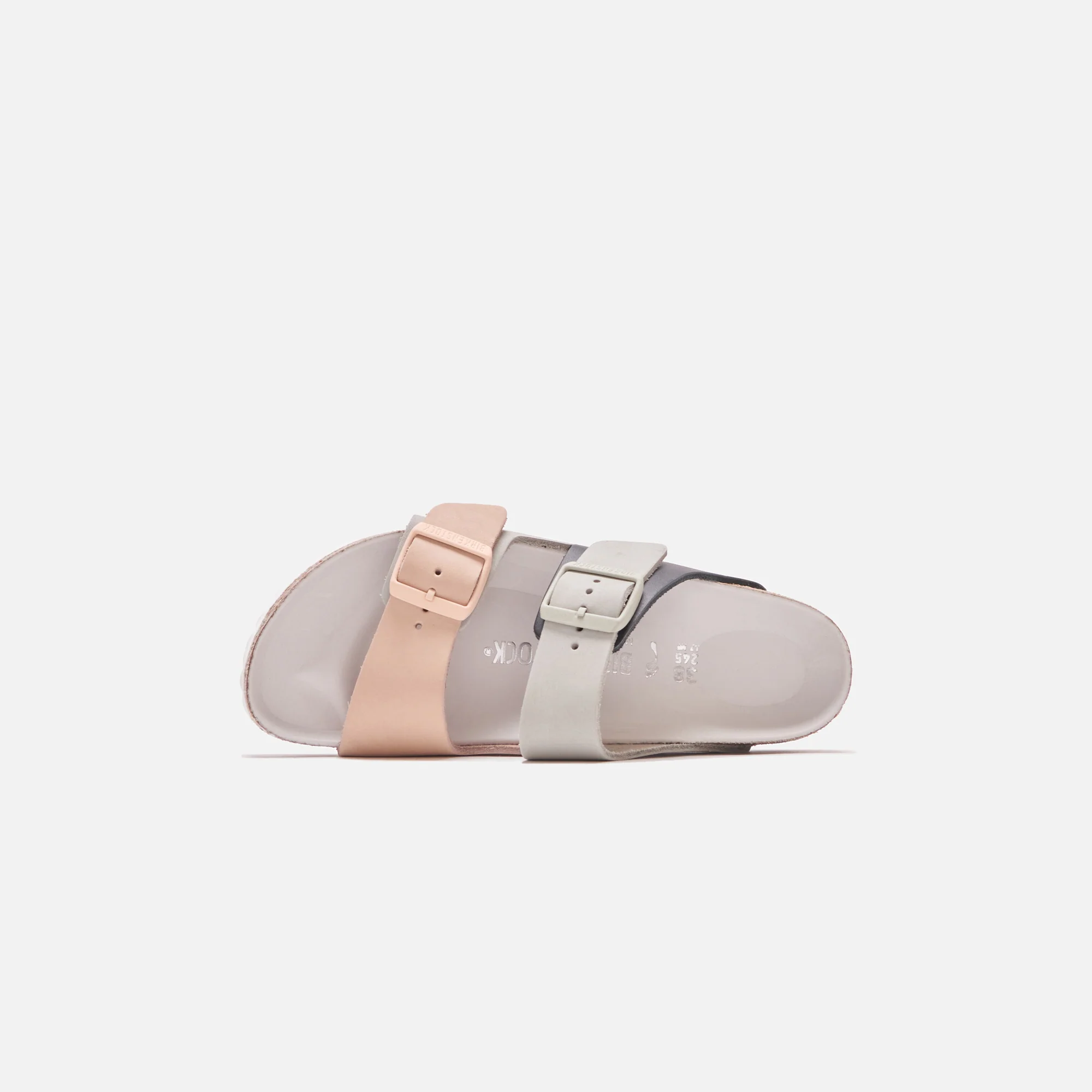Birkenstock Arizona Split Hex Nubuck Leather - Mineral / Light Rose - Image 4
