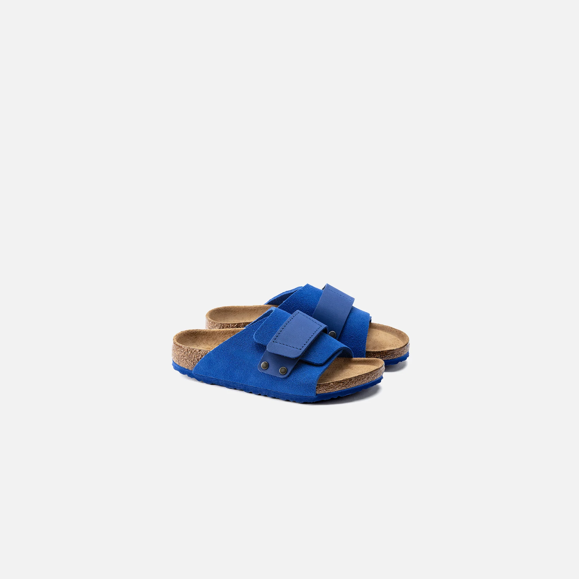 Birkenstock Kids Kyoto Suede - Ultra Blue - Image 2