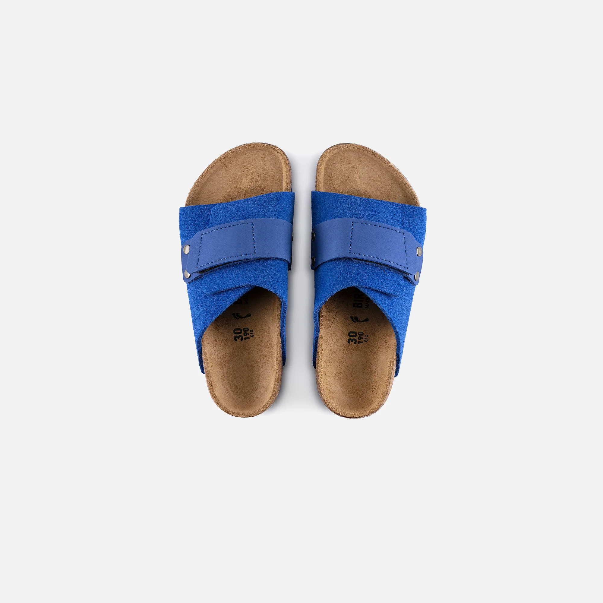 Birkenstock Kids Kyoto Suede - Ultra Blue - Image 3