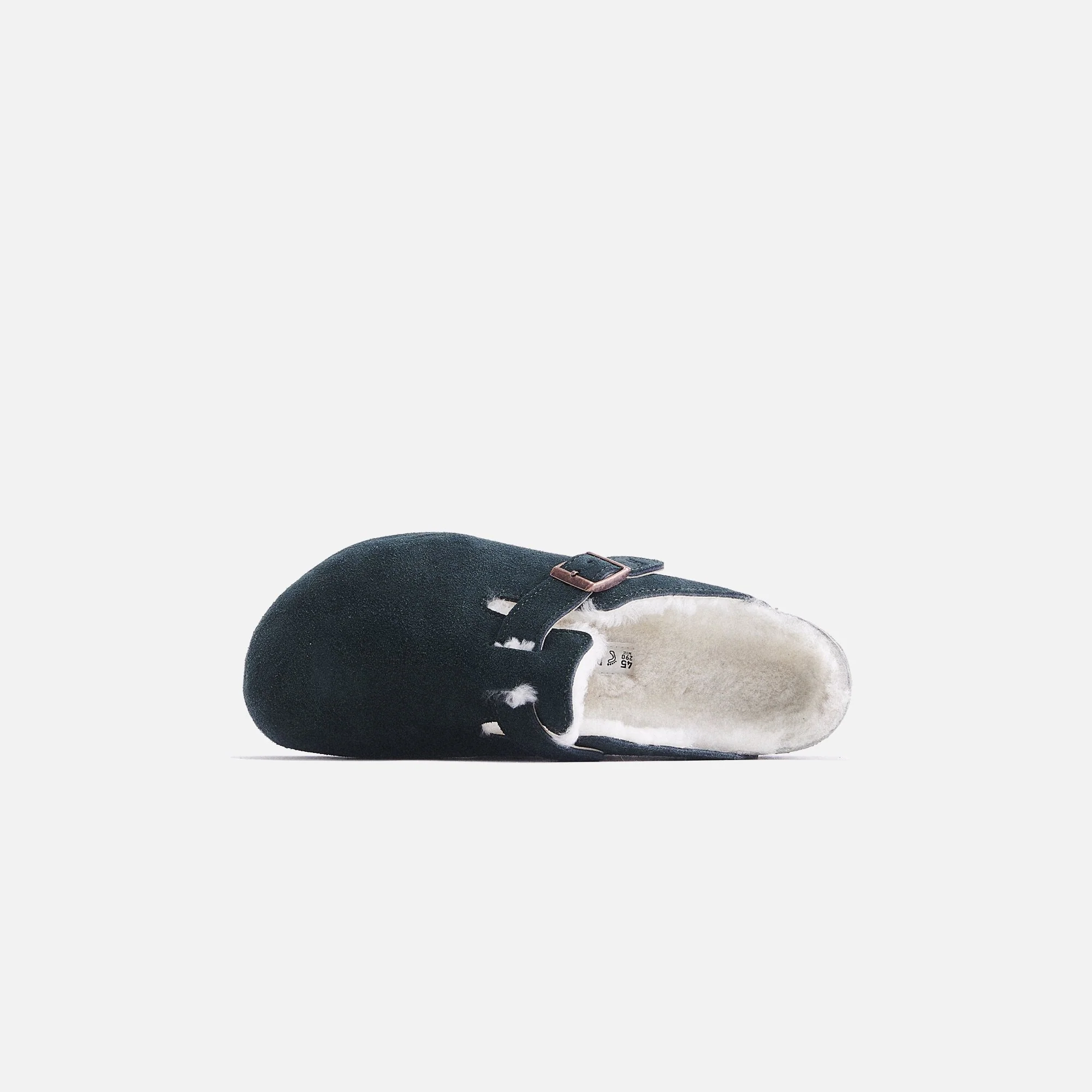 Kith Women for Birkenstock Boston Shearling - Scarab Green - Image 5