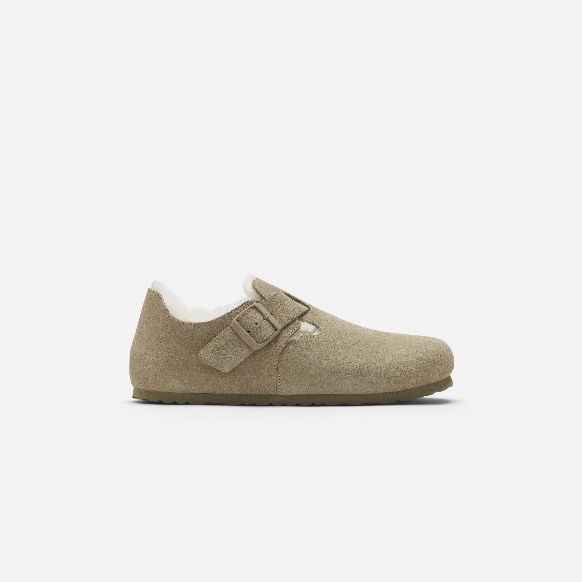 Kith Women for Birkenstock London Shearling - Faded Khaki - Image 2