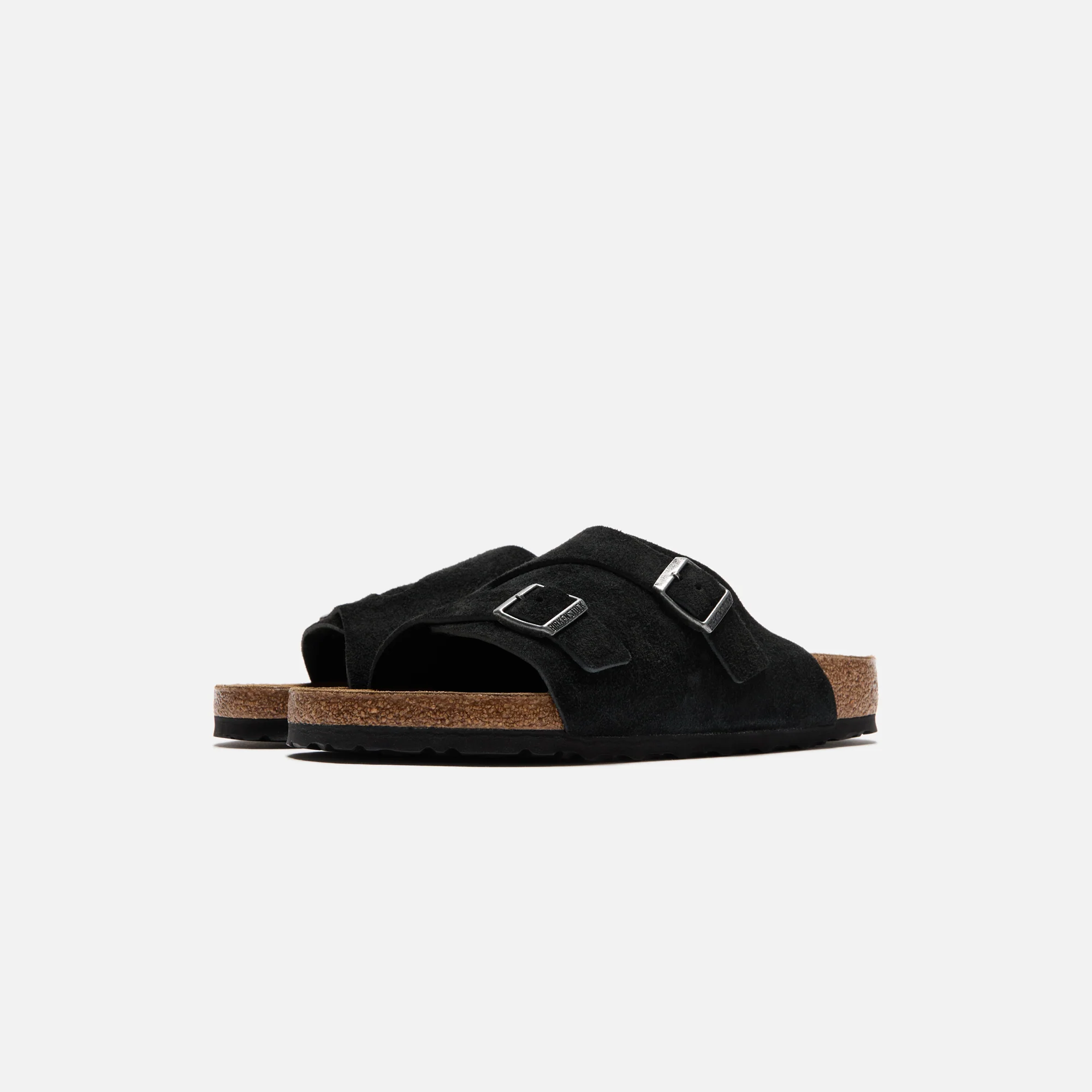 Birkenstock Zurich Suede - Black - Image 2