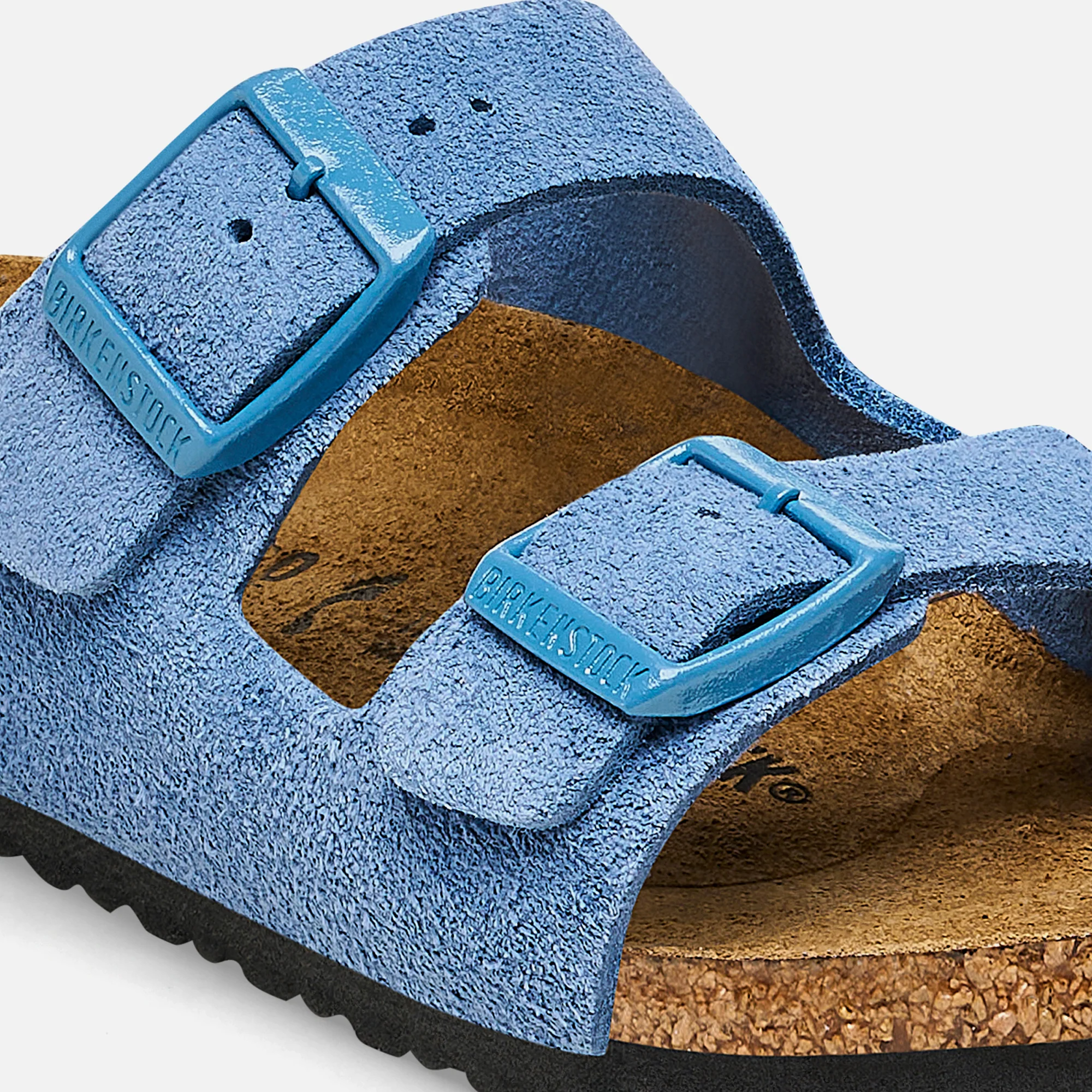 Birkenstock Kids Arizona Suede - Elemental Blue - Image 5